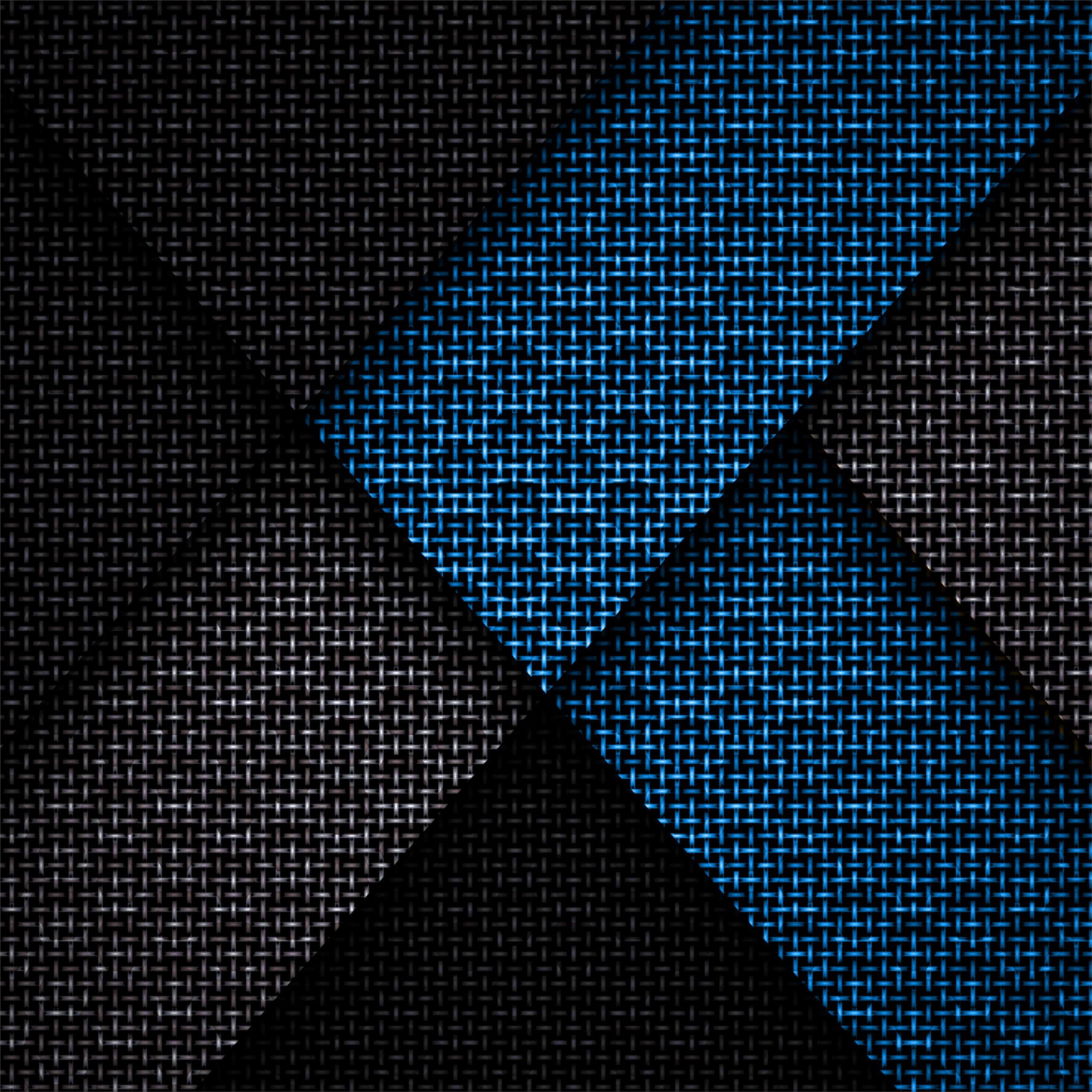 Blue Digital Art Squares Wallpapers