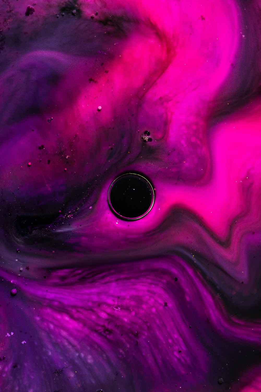 Artistic Purple Planet Wallpapers