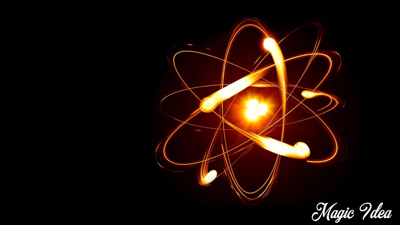 4K Atoms Abstract Wallpapers