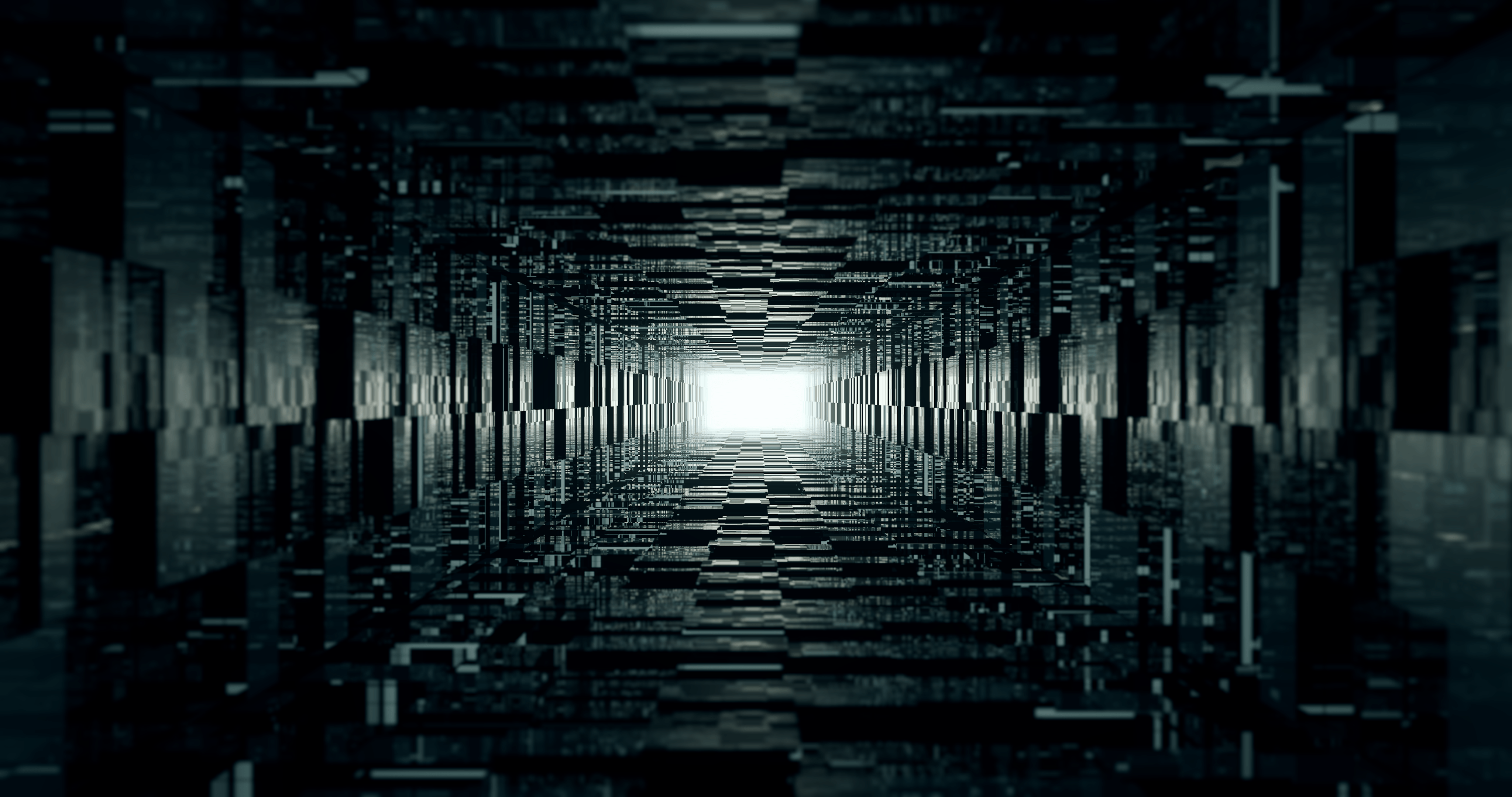 4K Atoms Abstract Wallpapers