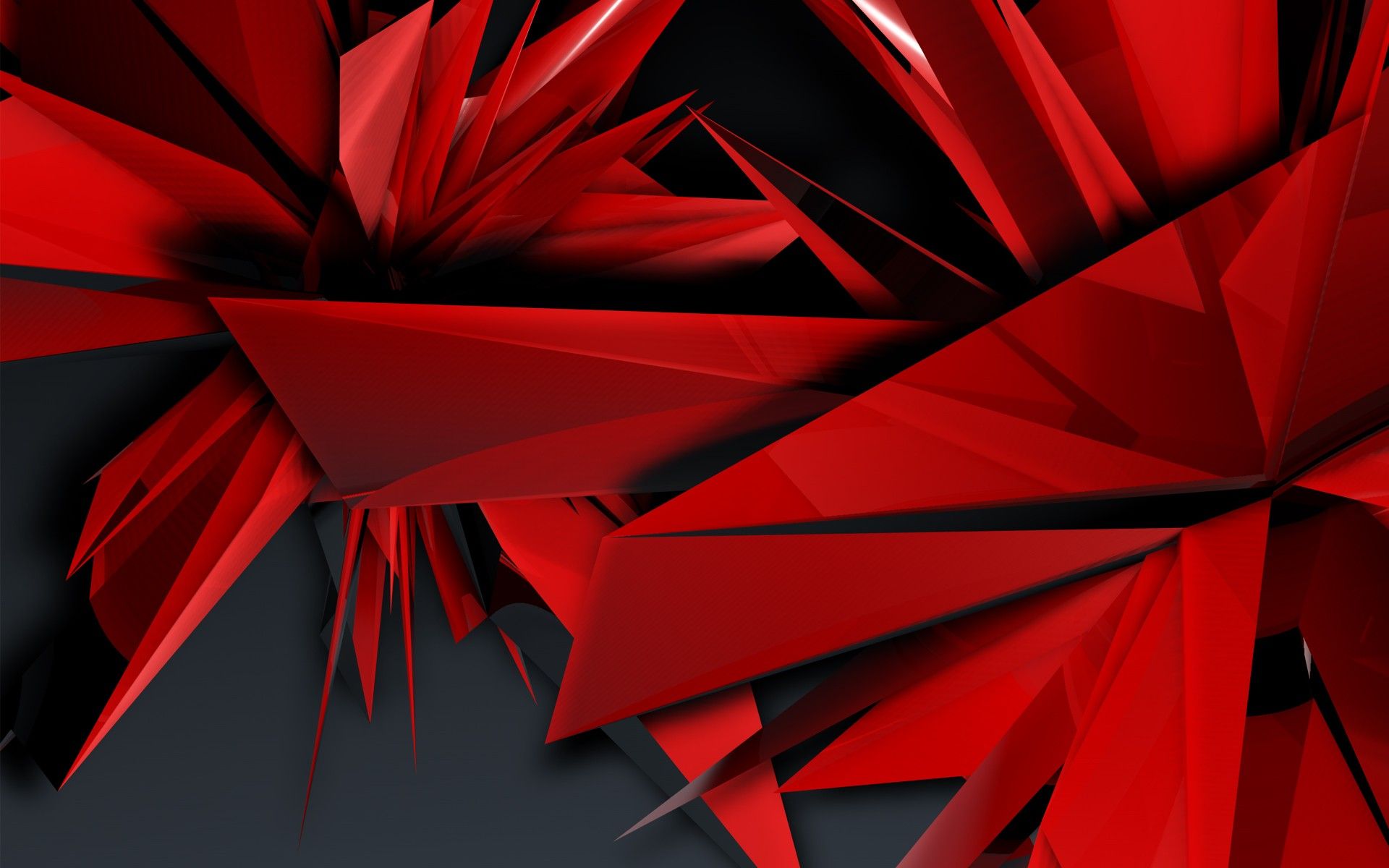 Colorful Red Abstract Art Wallpapers