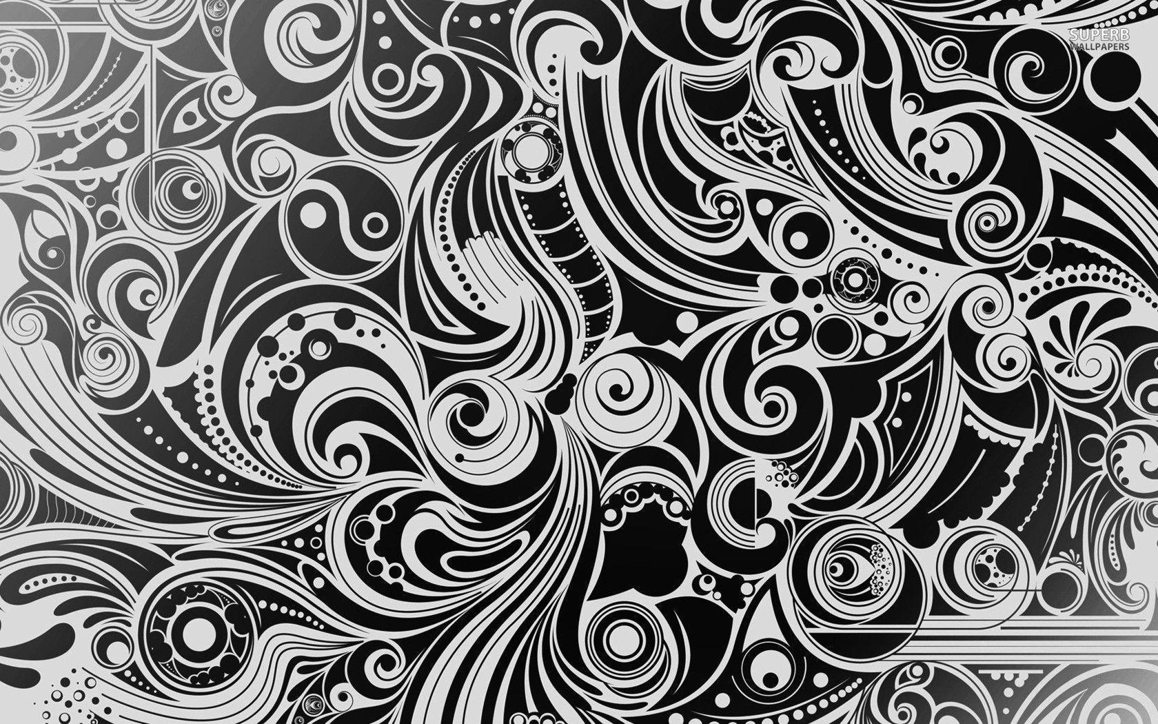 Swirl Art Design Wallpapers