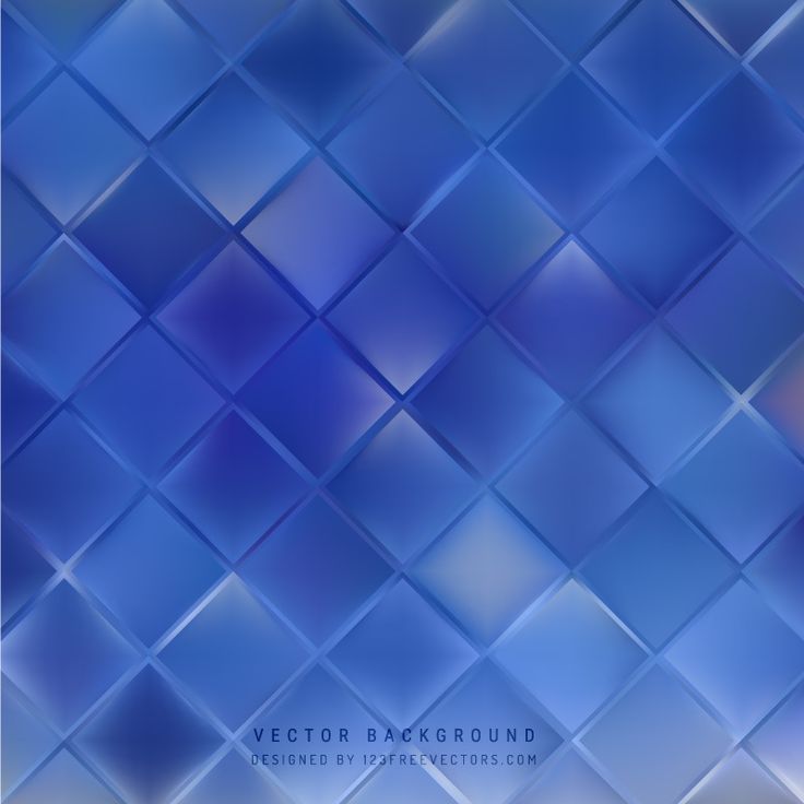 Blue Square Abstract Design Wallpapers