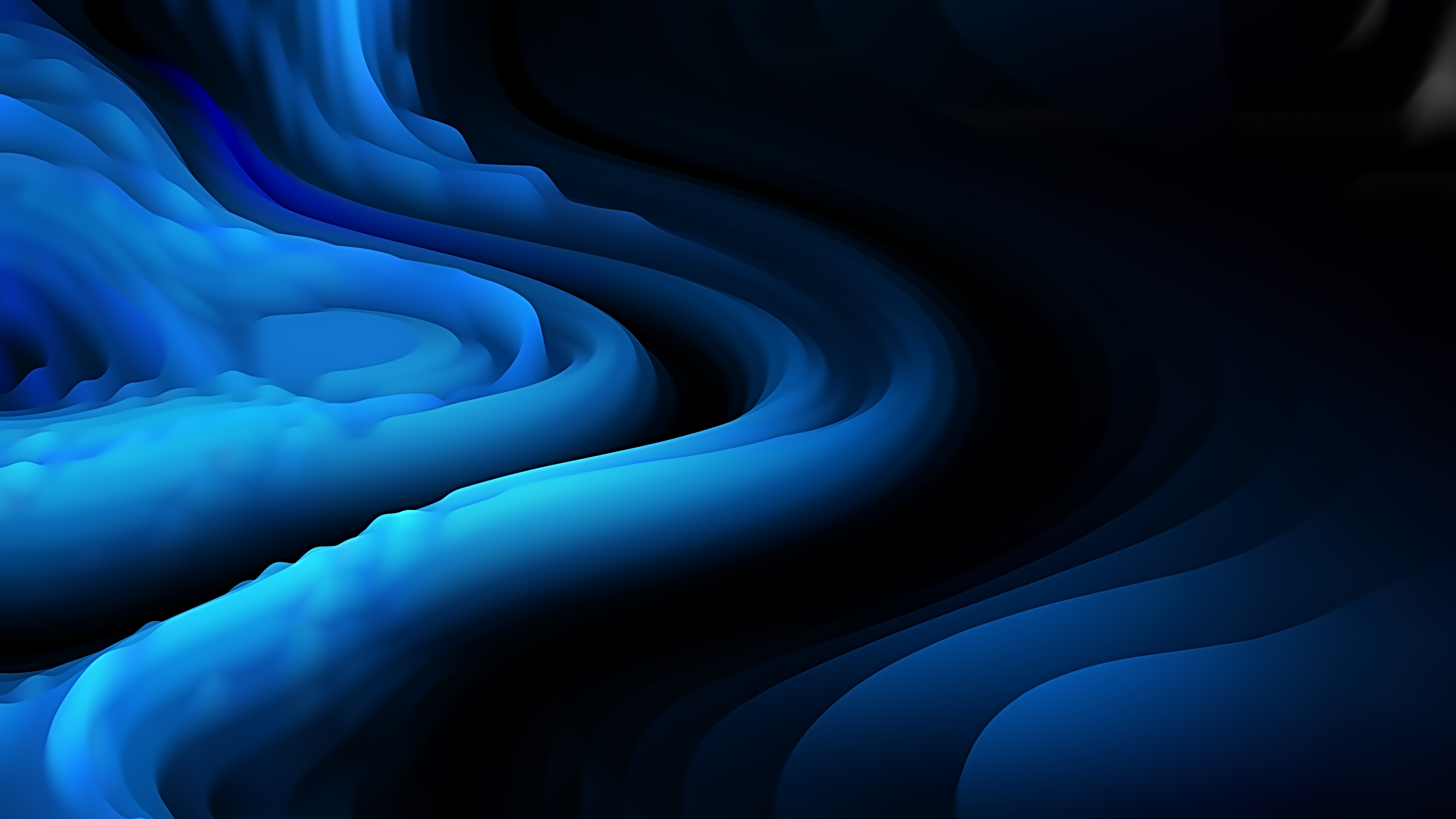 Swirl Abstract Blue Huawei Stock Wallpapers