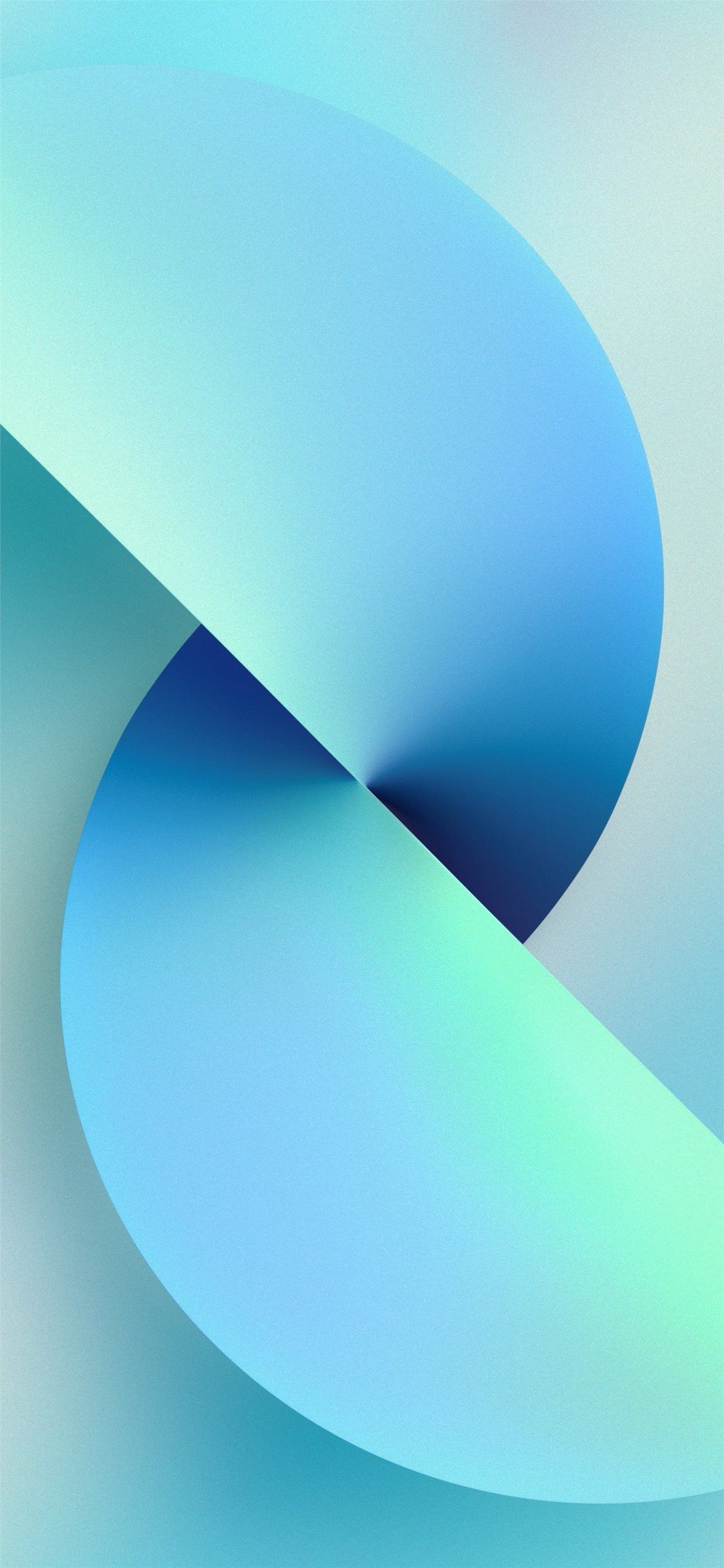 Blue And Light  Ios 13 Wallpapers