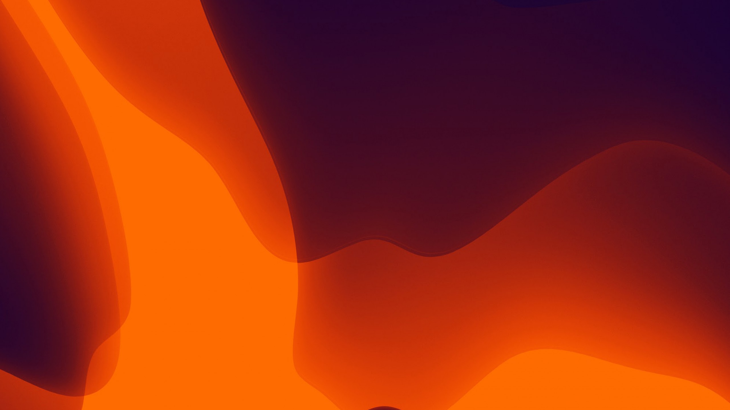 Ios 13 Dark Orange Wallpapers