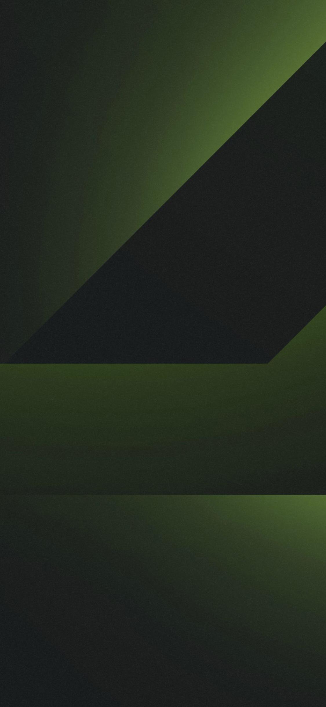 Green Ios 13 Abstract Dark Wallpapers
