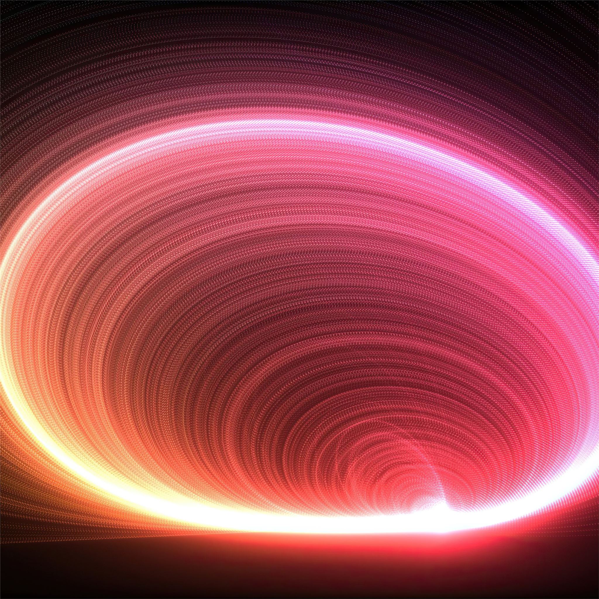 Glowing Circle Pattern 4K Wallpapers