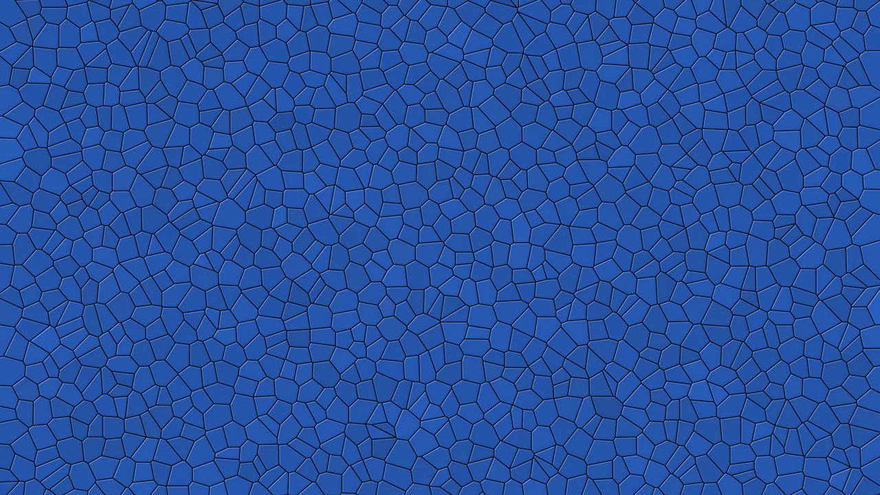 Blue Mosaic Pattern Wallpapers