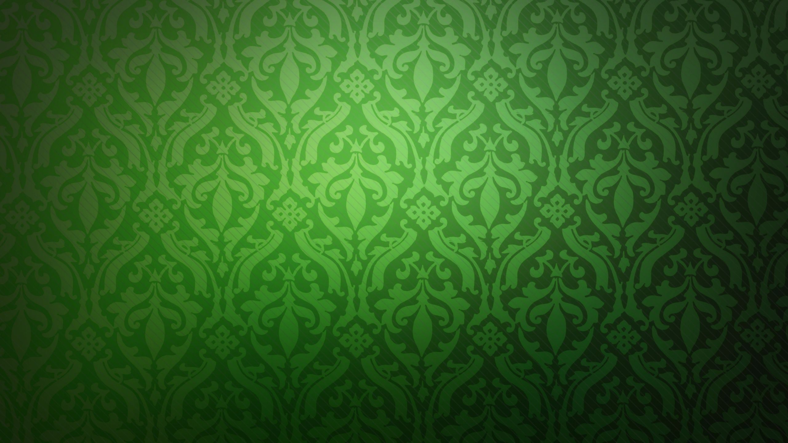 Beautiful Green Circular Pattern Wallpapers