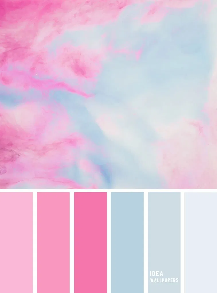 Pink Blue Color Blend Wallpapers