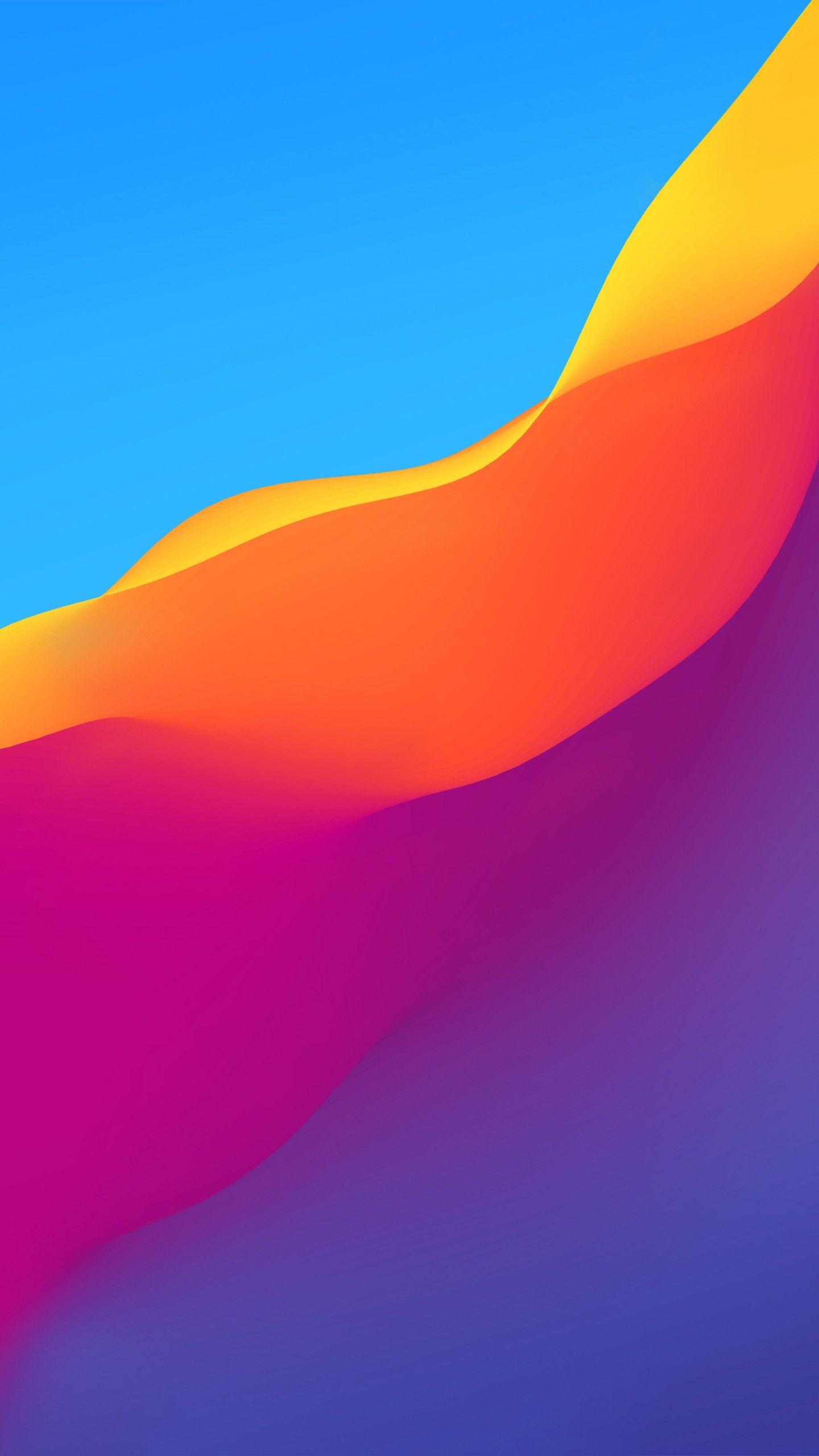 Abstract Gradient Waves Wallpapers