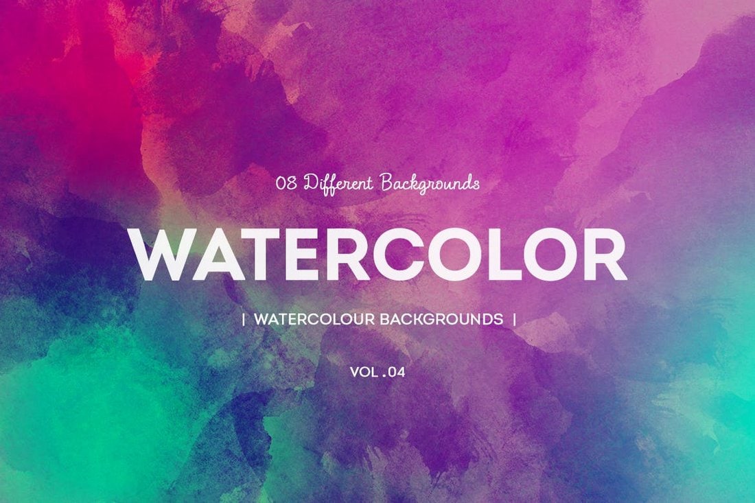 Colorful Texture Watercolor Wallpapers