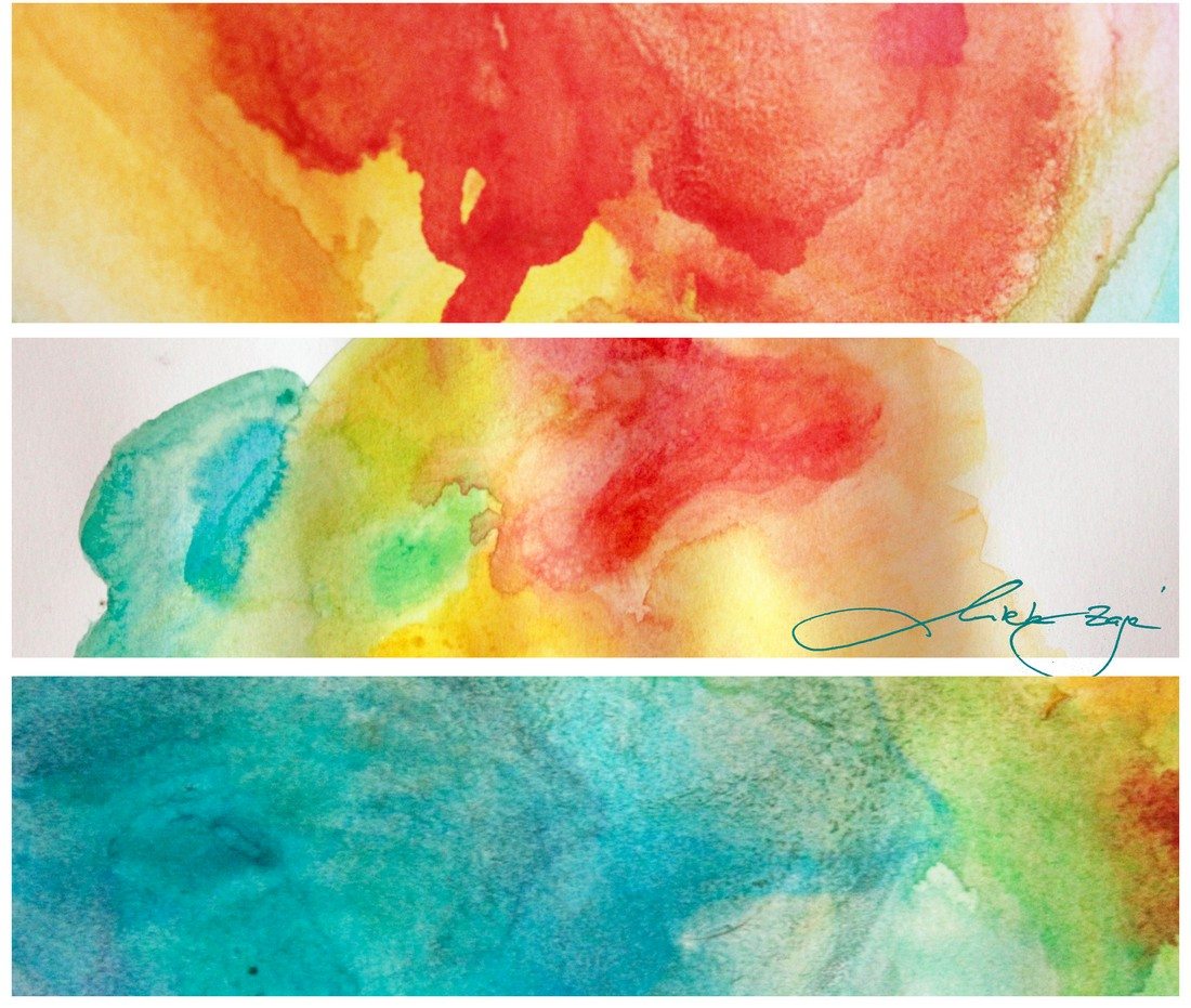 Colorful Texture Watercolor Wallpapers