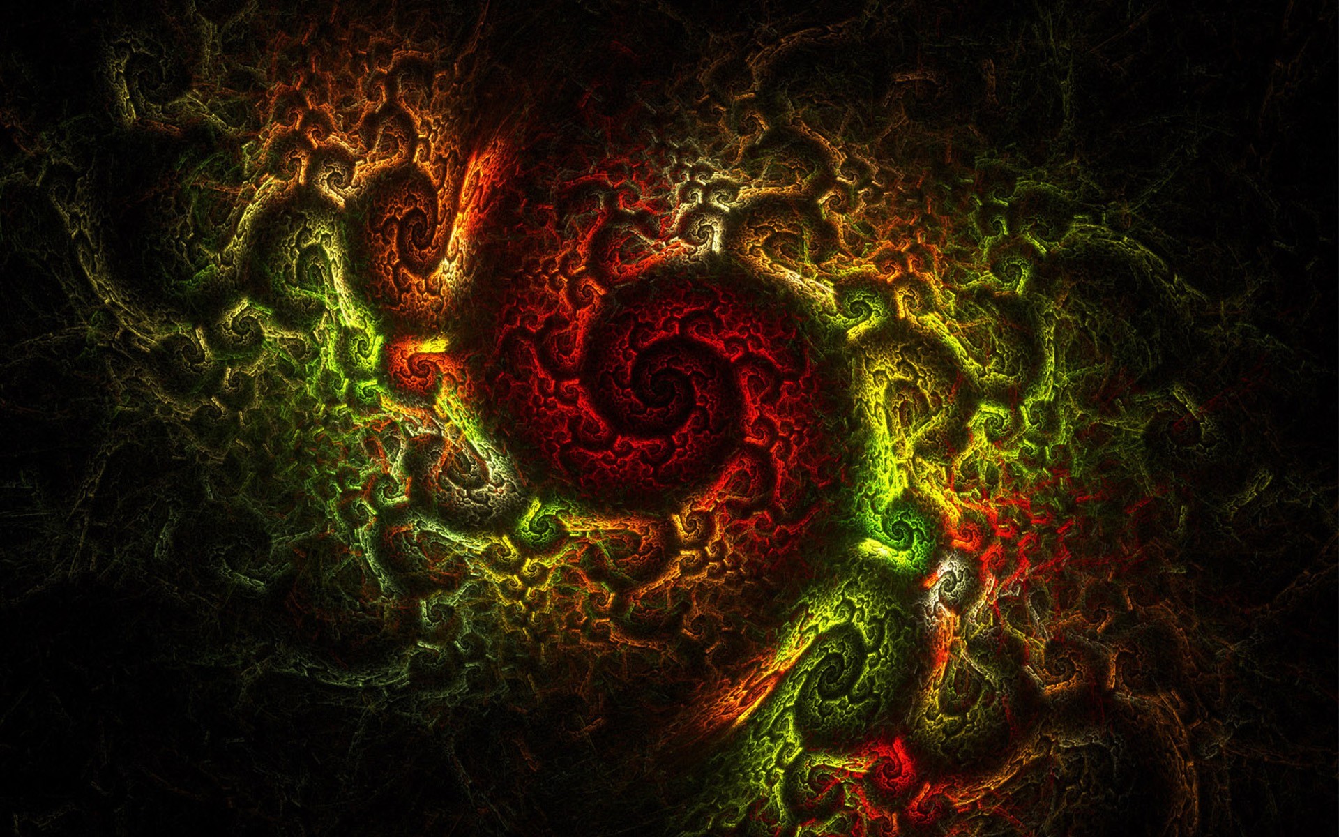 Fractal Digital Pattern Wallpapers