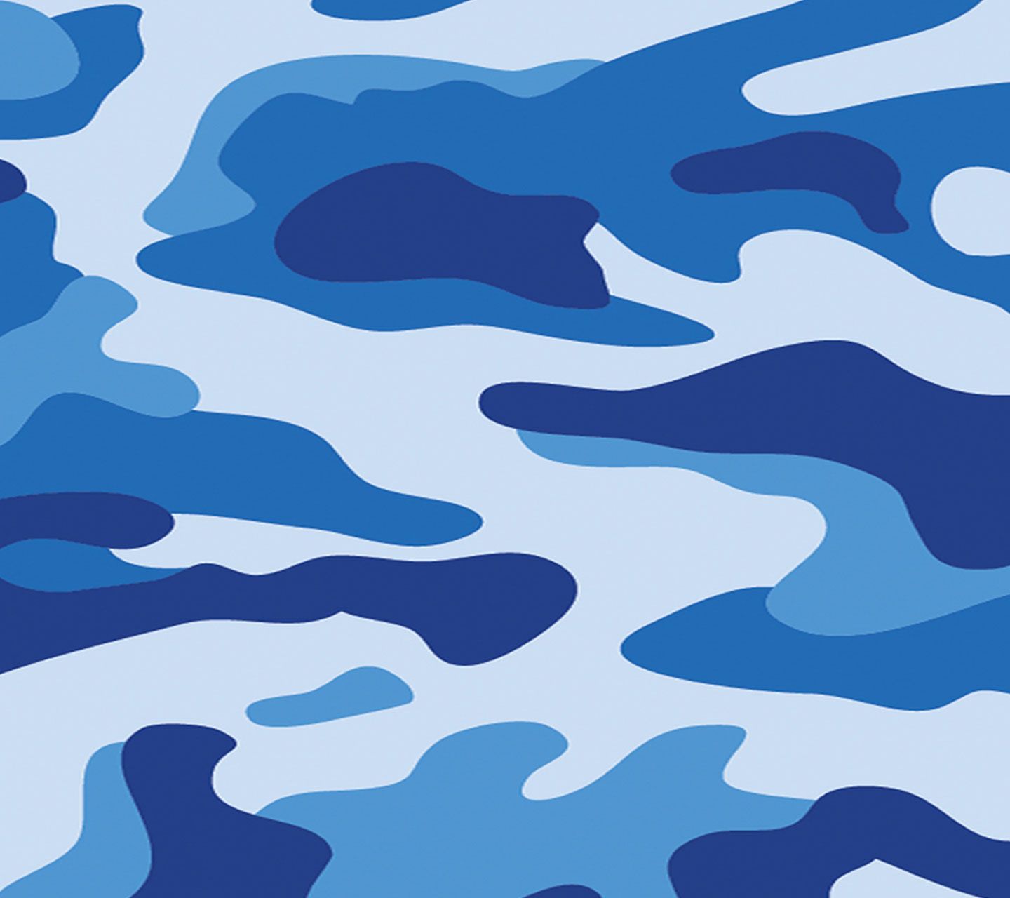 Blue Camouflage Pattern Wallpapers