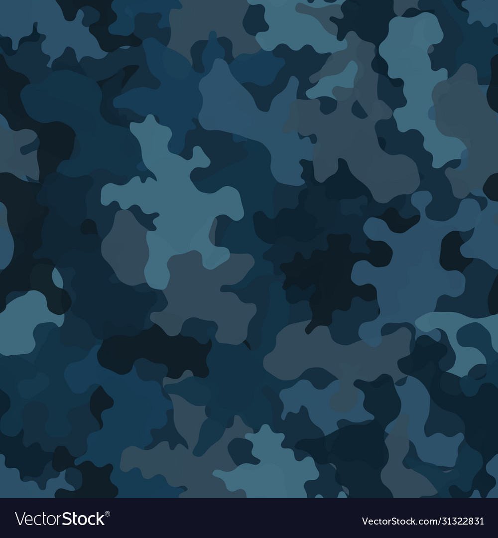 Blue Camouflage Pattern Wallpapers