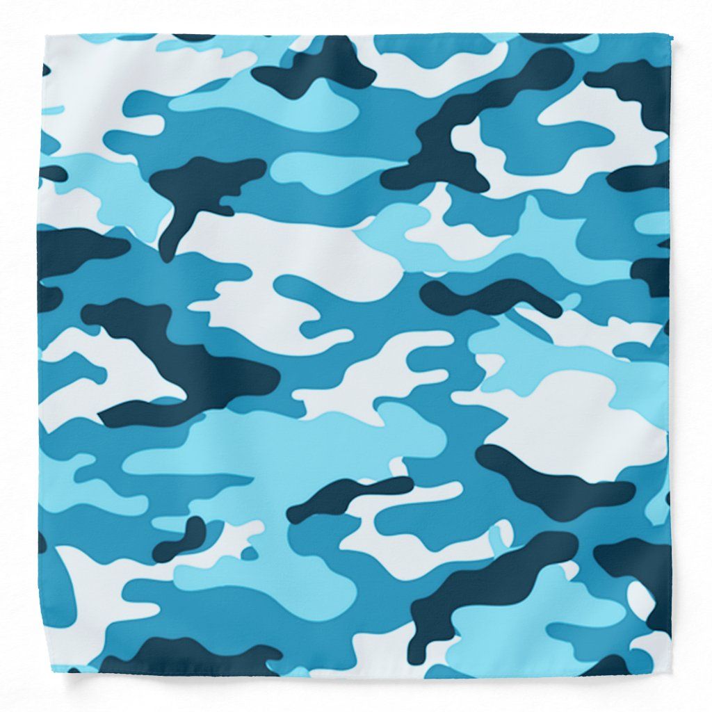 Blue Camouflage Pattern Wallpapers