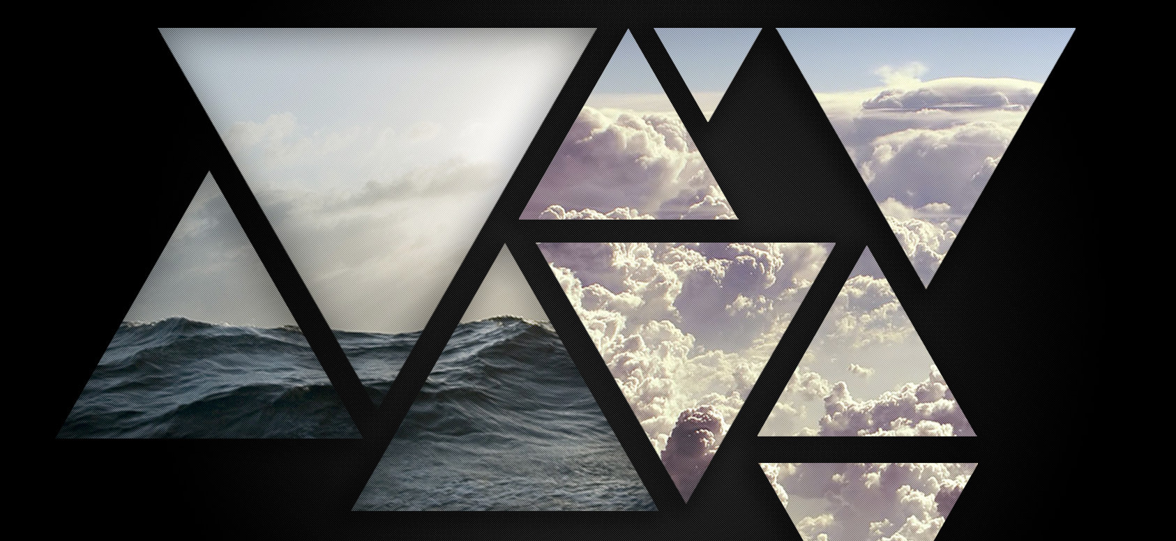 Faded Triangles Wallpapers