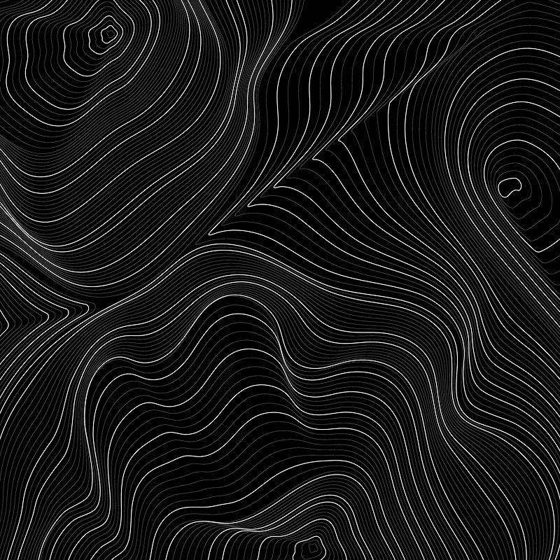 Topography Abstract Black Texture Wallpapers