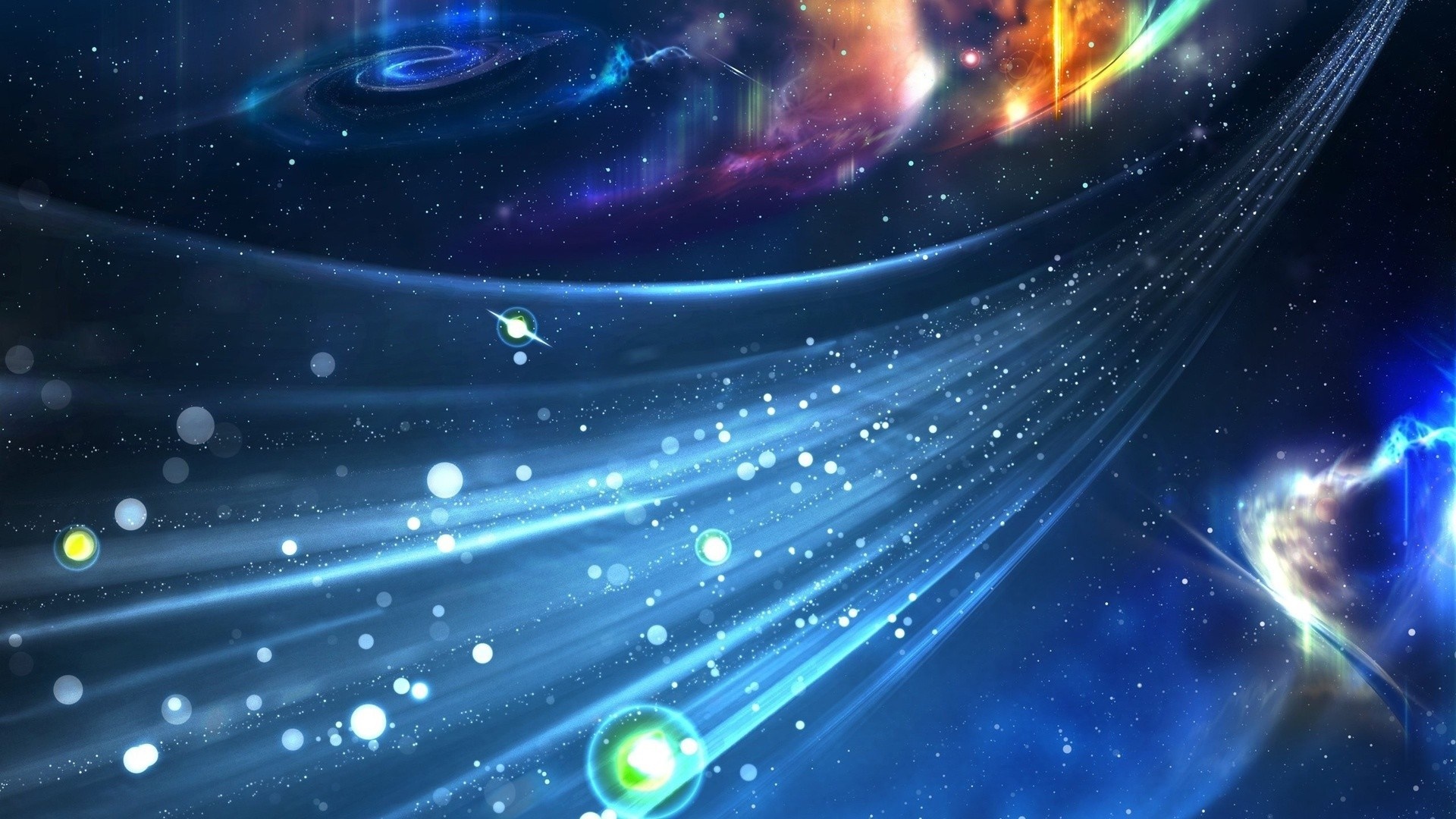 Abstract Space Stars Planet Wallpapers