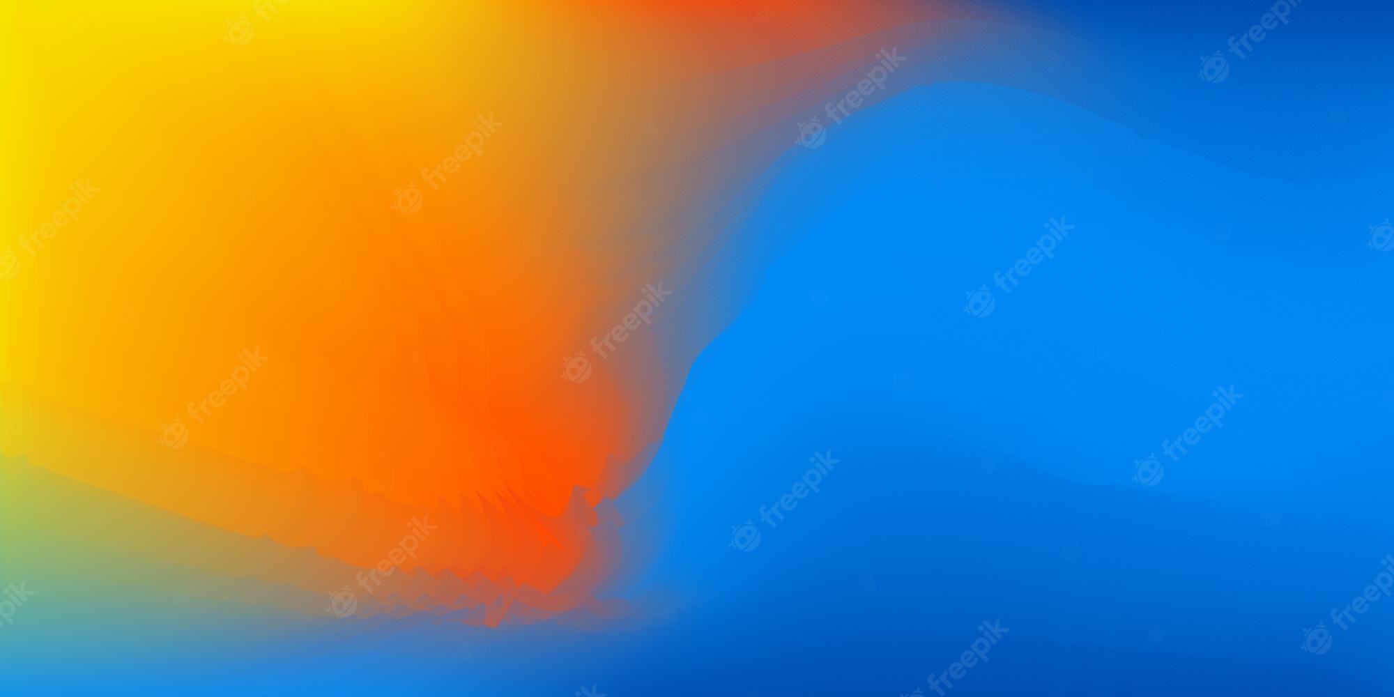 Orange Blue Gradient Mix Wallpapers