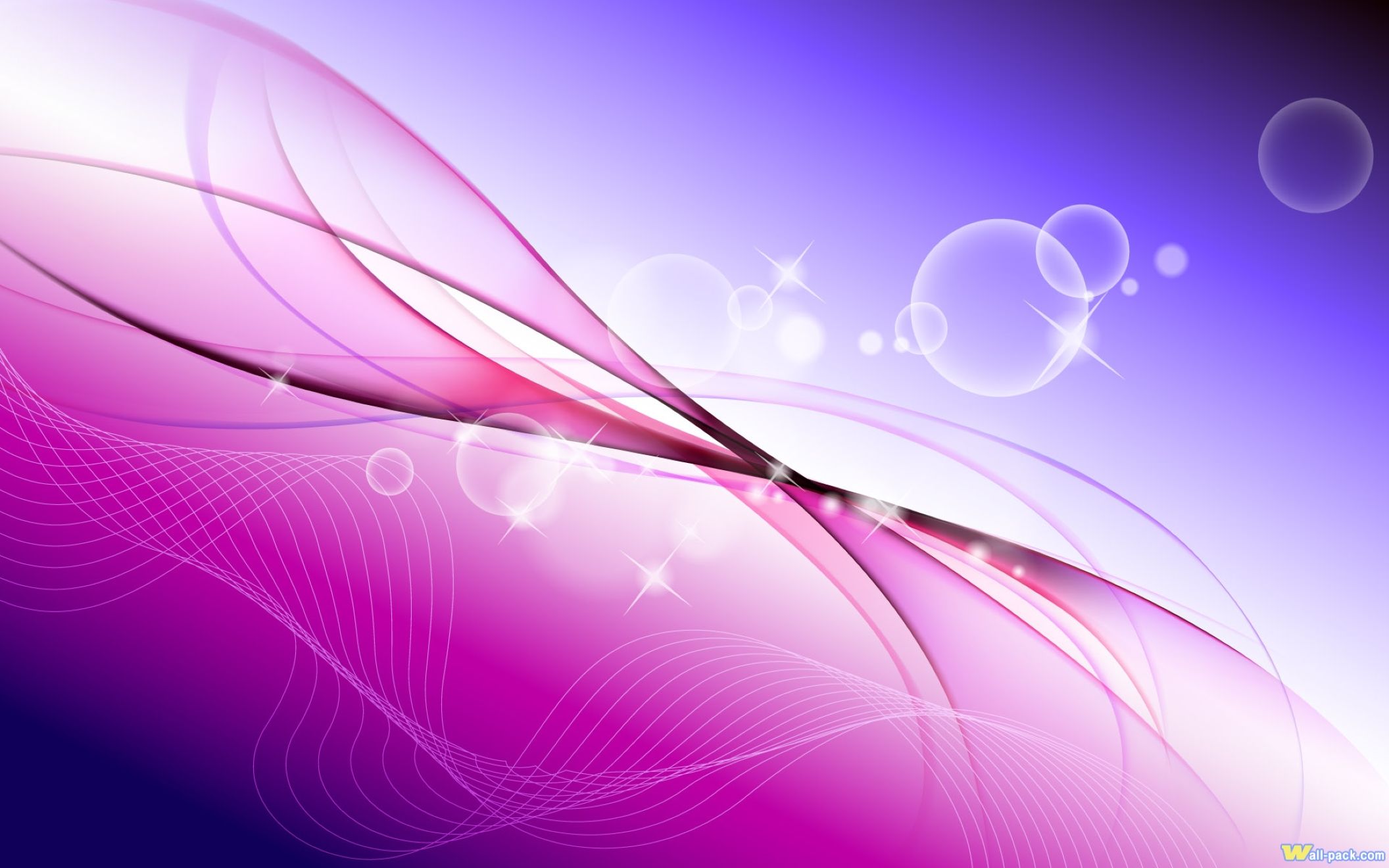 Purple Hysteresis Abstract Wallpapers