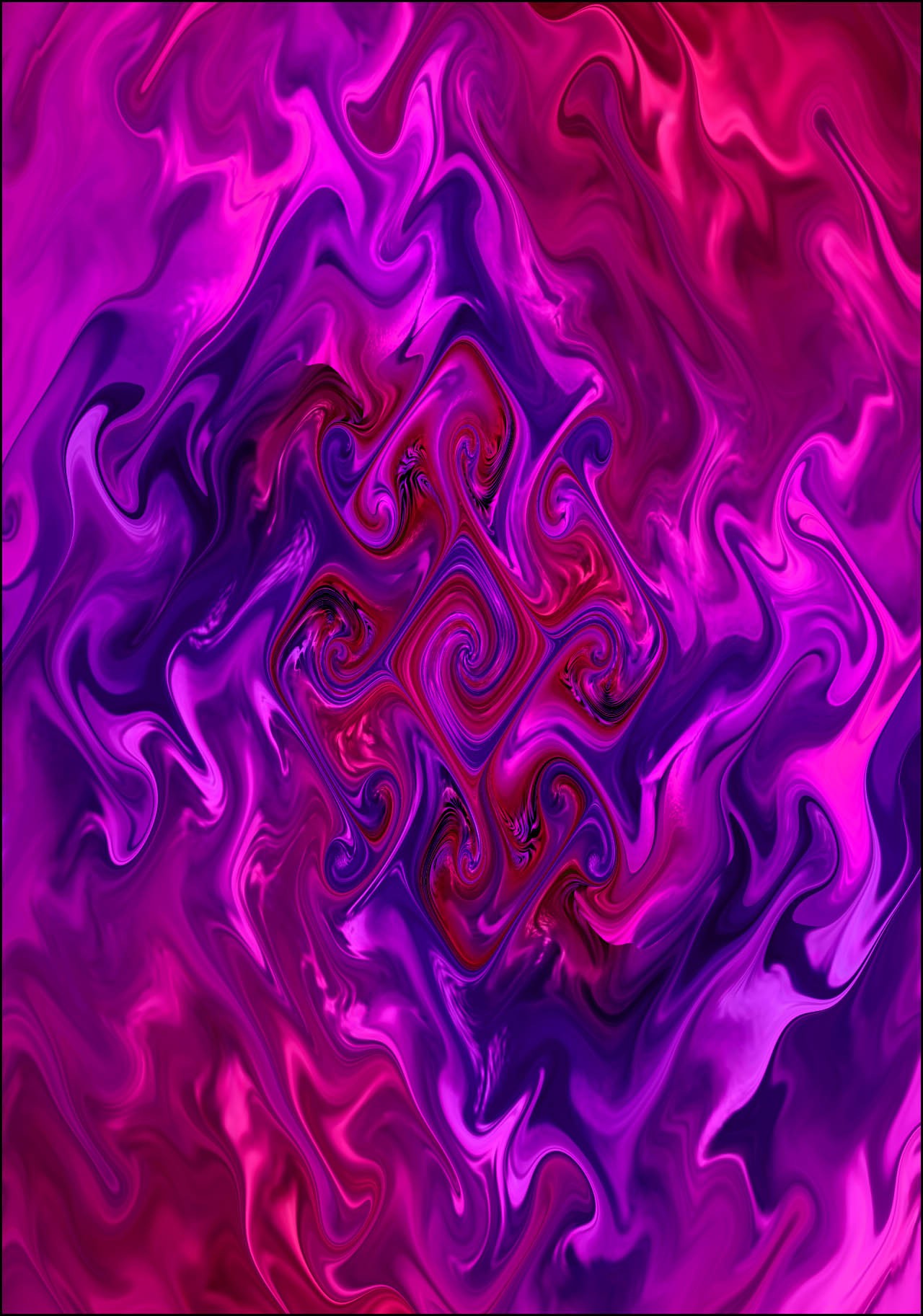 Purple Hysteresis Abstract Wallpapers
