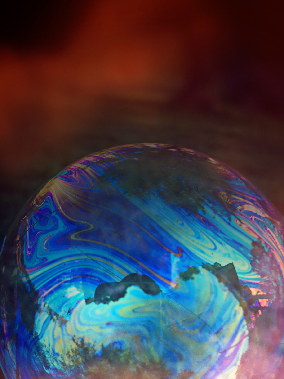 Iphone Xs Sphere Bubble Artwork Wallpapers