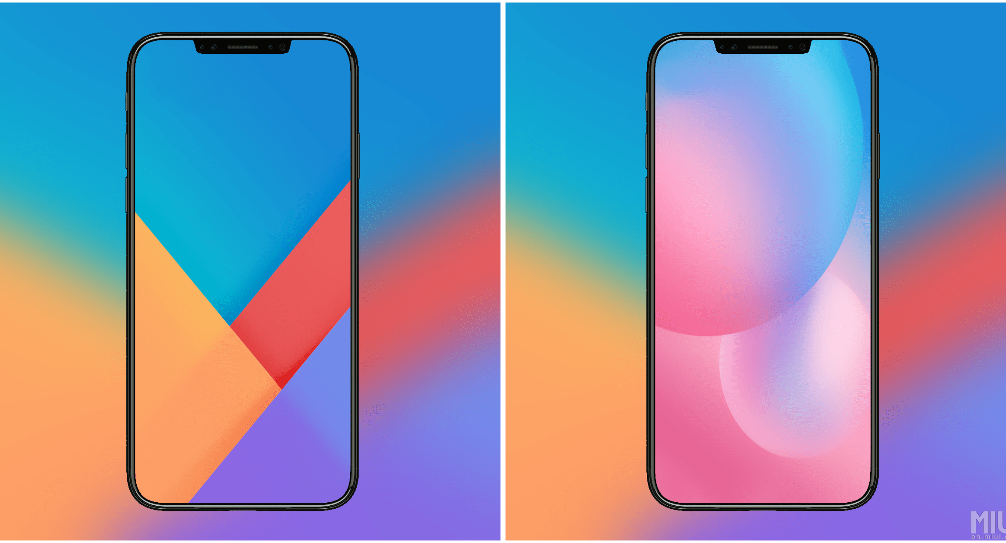 Miui Abstract Colorful Fire Wallpapers