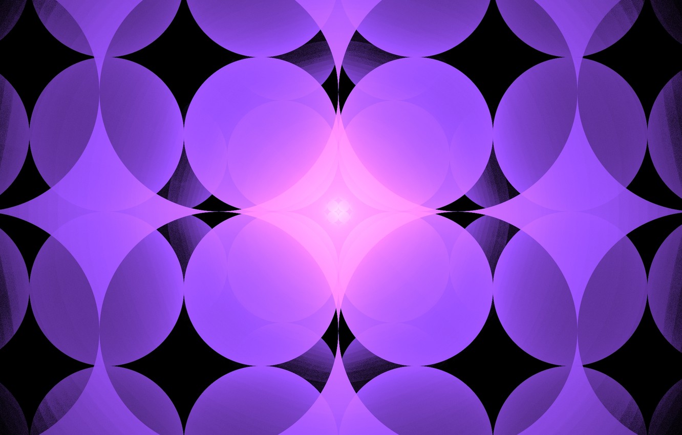 Violet Geometric Dark Shapes Wallpapers