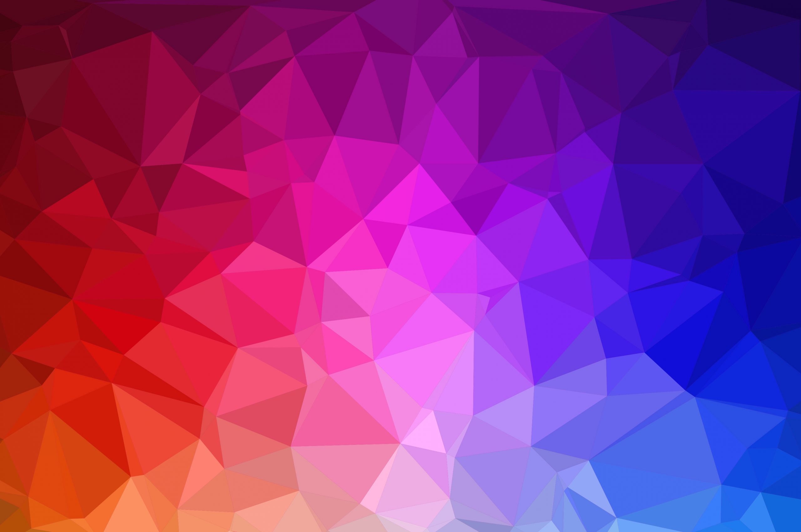 Violet Geometric Dark Shapes Wallpapers