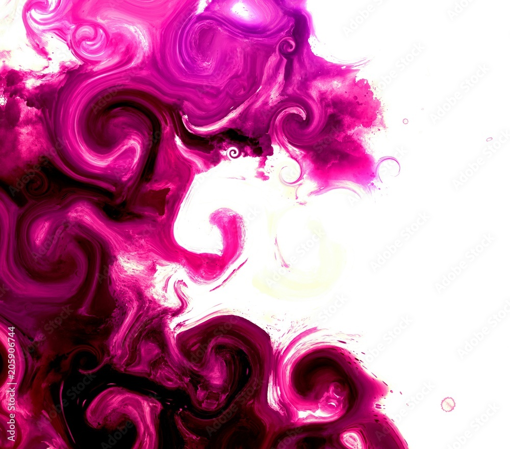 Abstract Pink Oil Paint Wallpapers