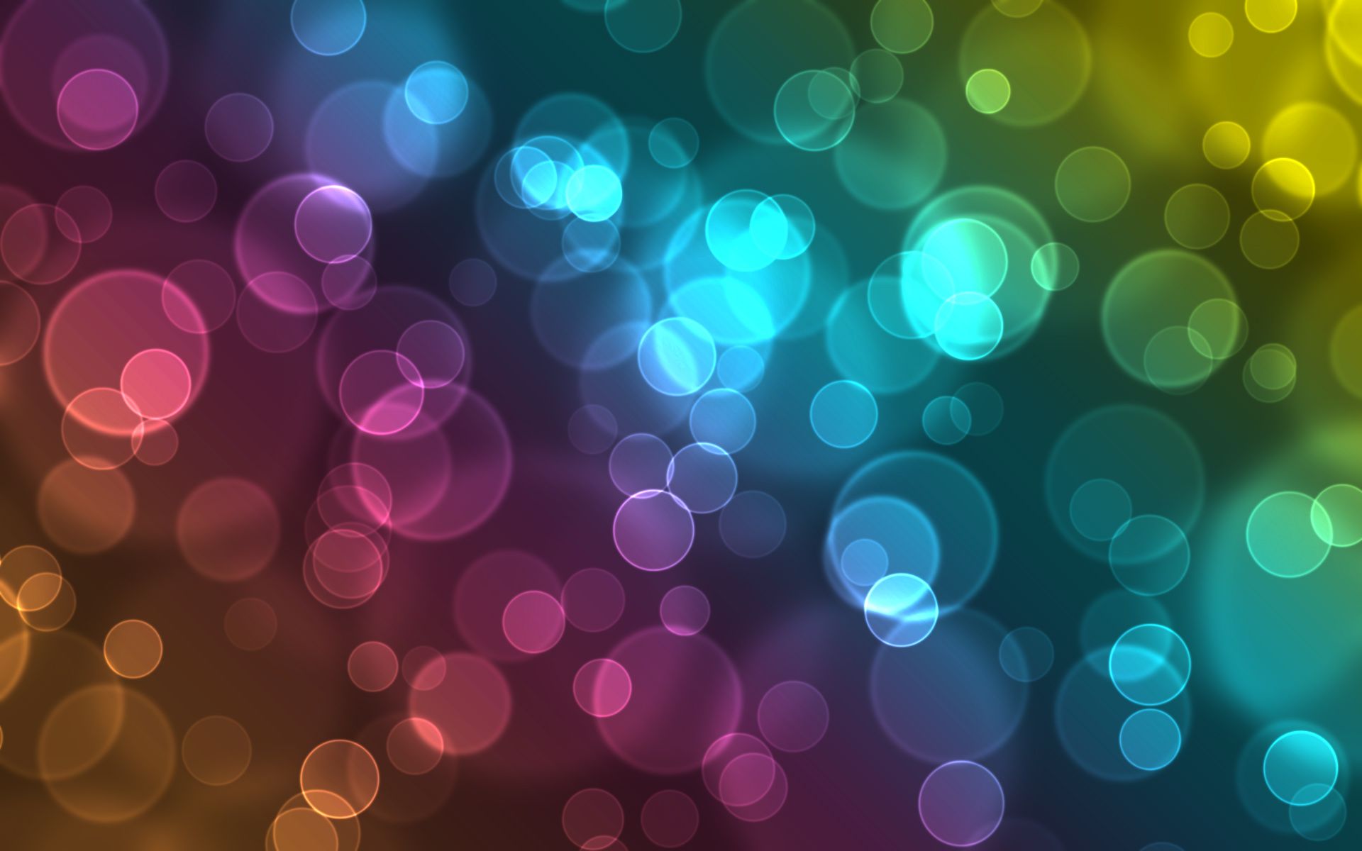 Colorful Neon Bubbles Wallpapers