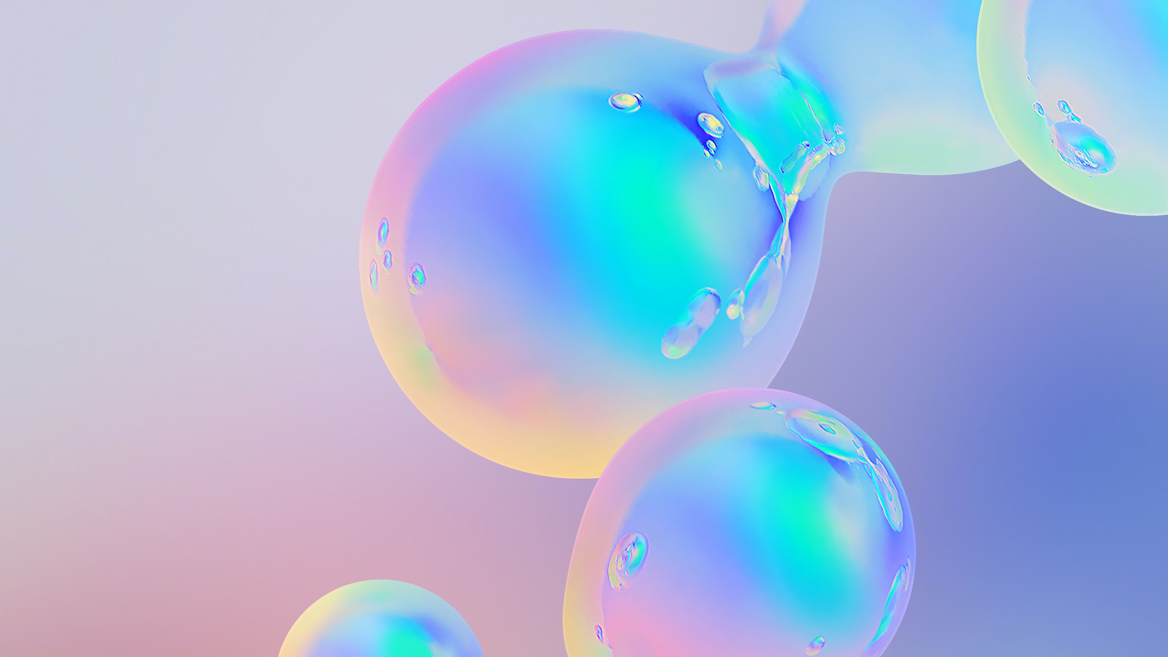 Colorful Neon Bubbles Wallpapers