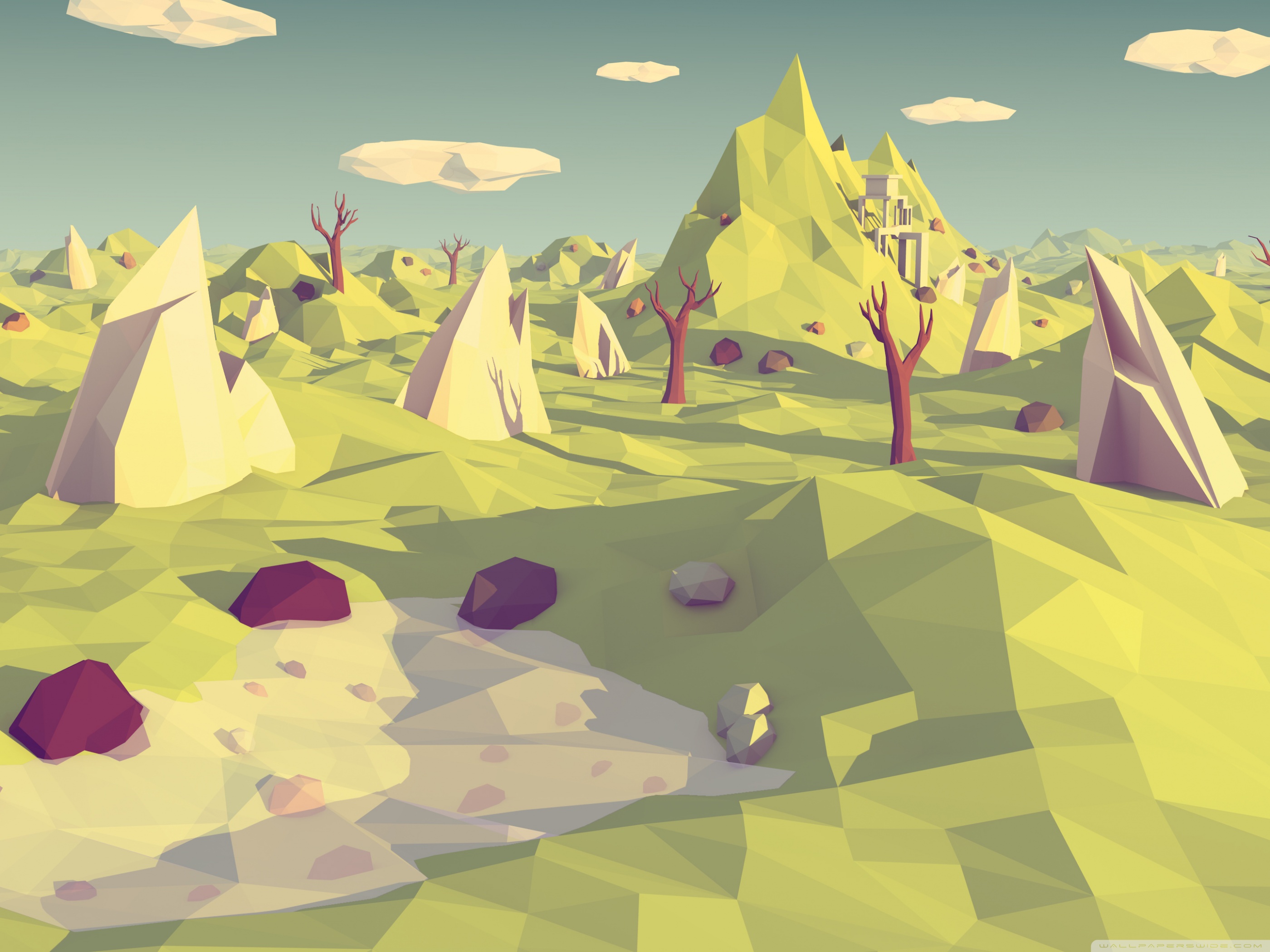 Artistic Low Poly Wallpapers