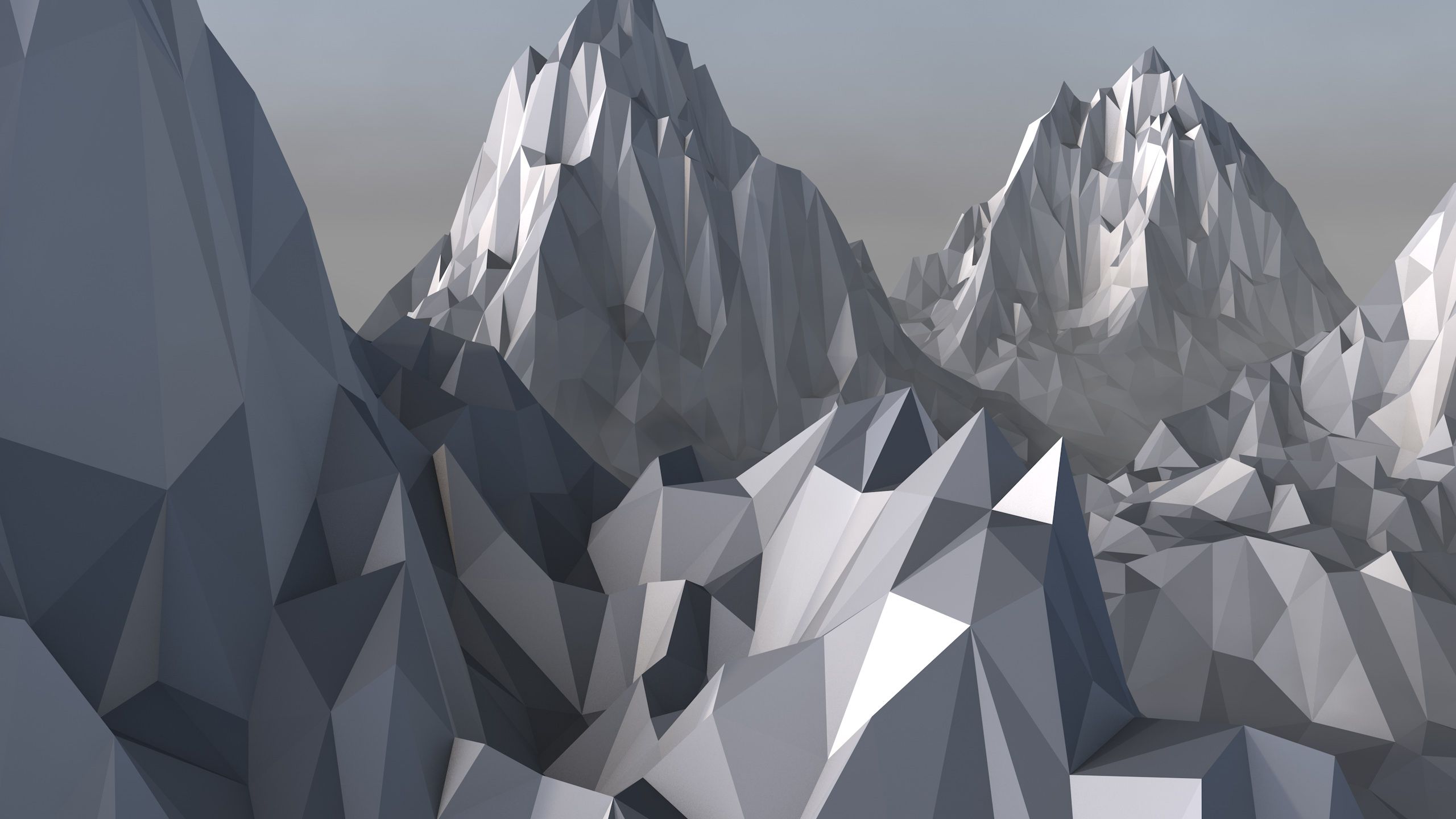 Polygon Mountains Wallpapers