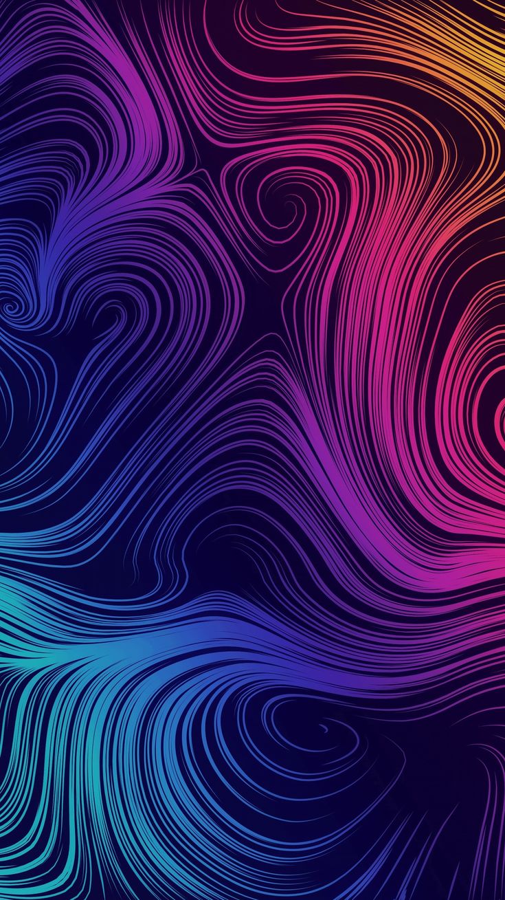 Artistic Purple Lines Wallpapers