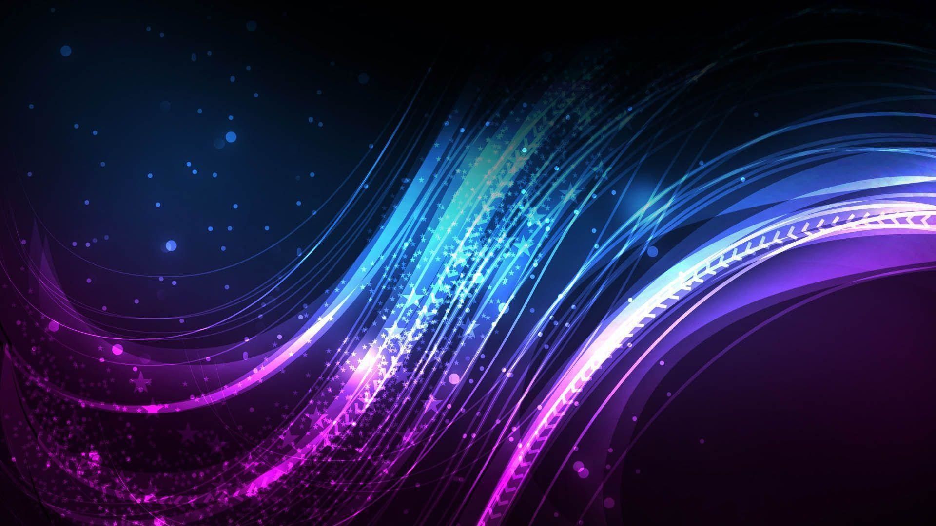 Artistic Purple Lines Wallpapers