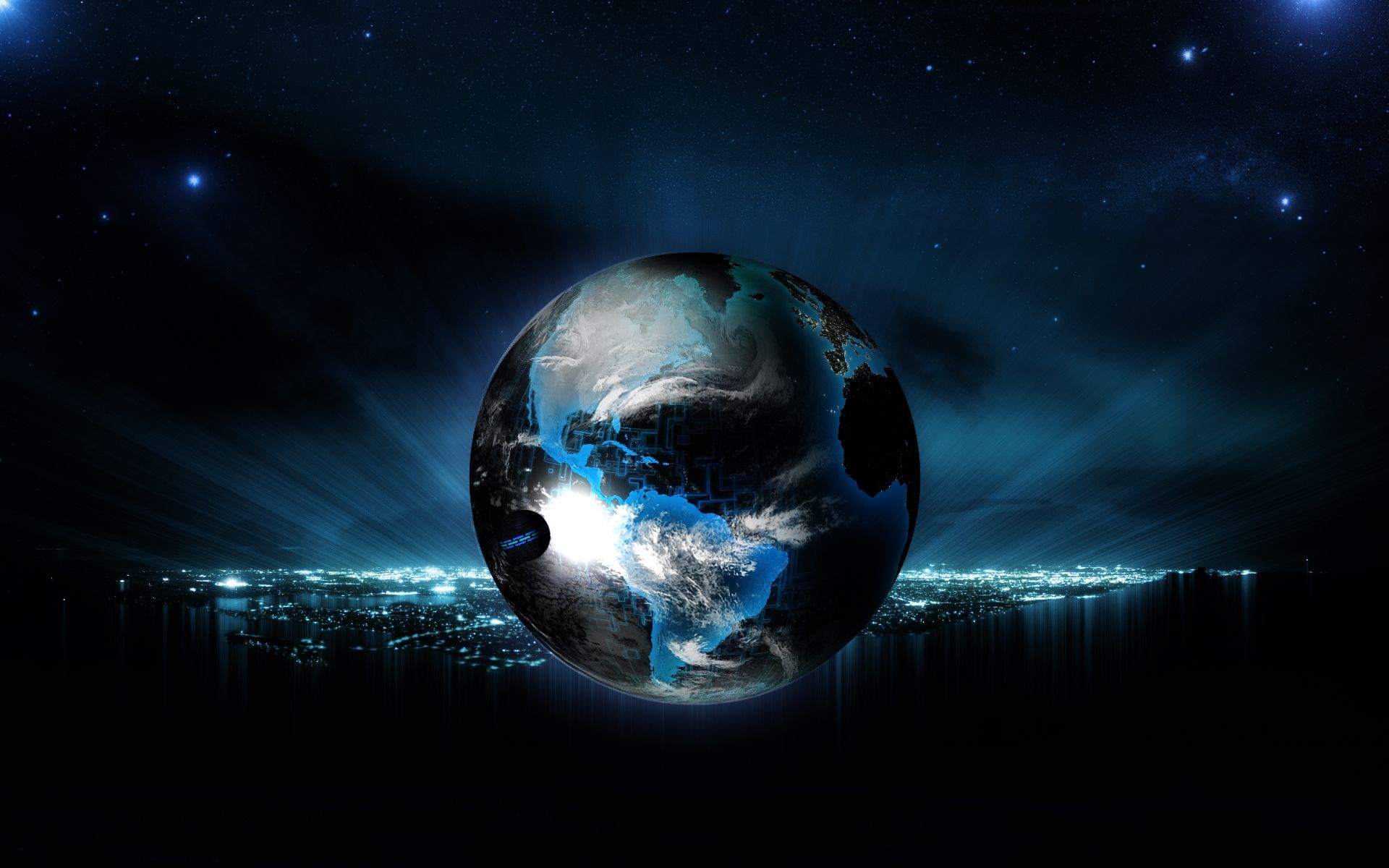 Earth Digital Art Wallpapers