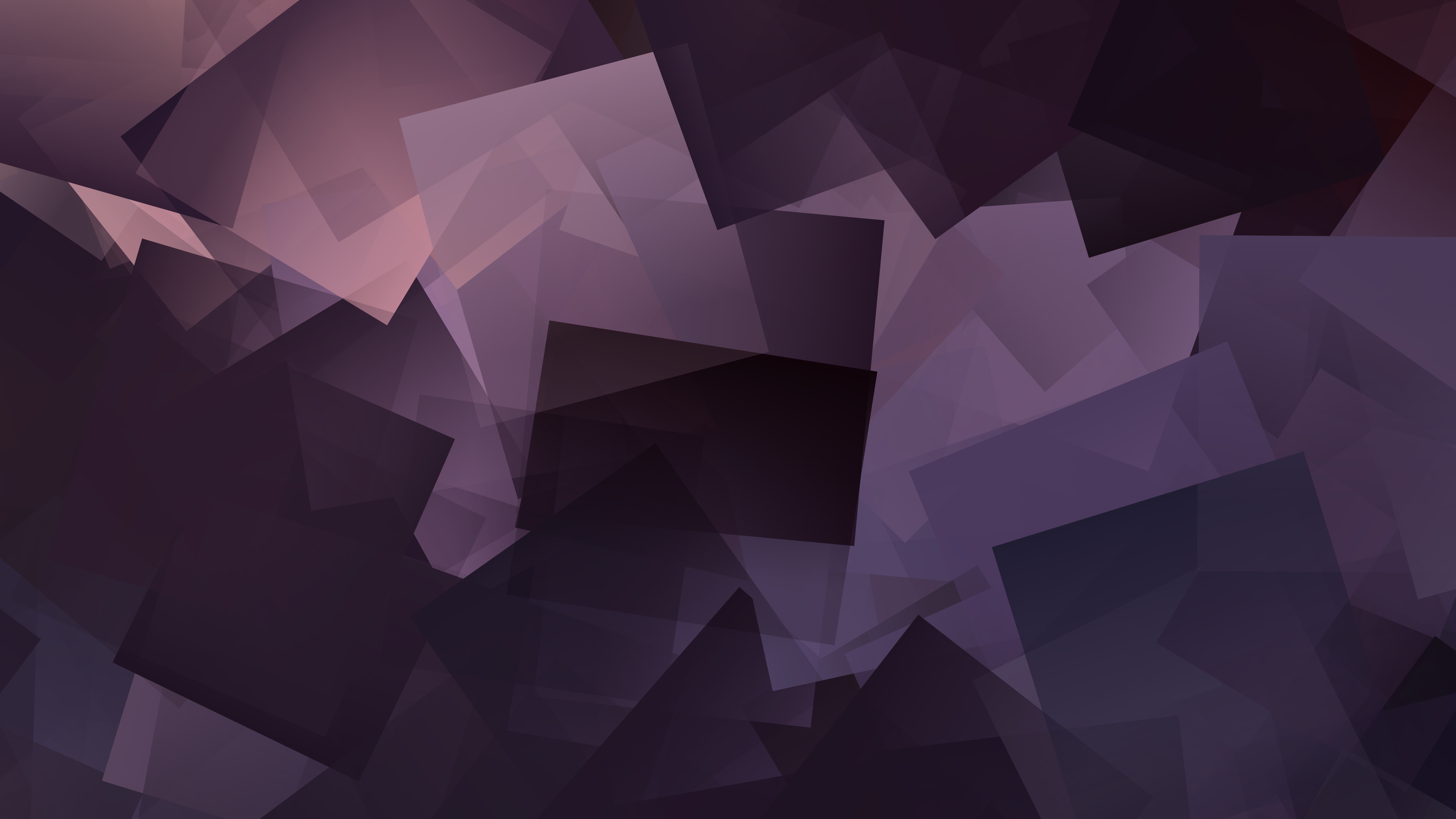 Cube Geometry Gradient Linux Wallpapers