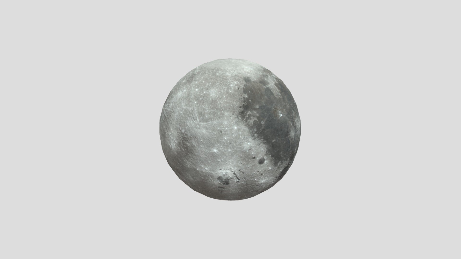 Low Poly Moon Space Wallpapers