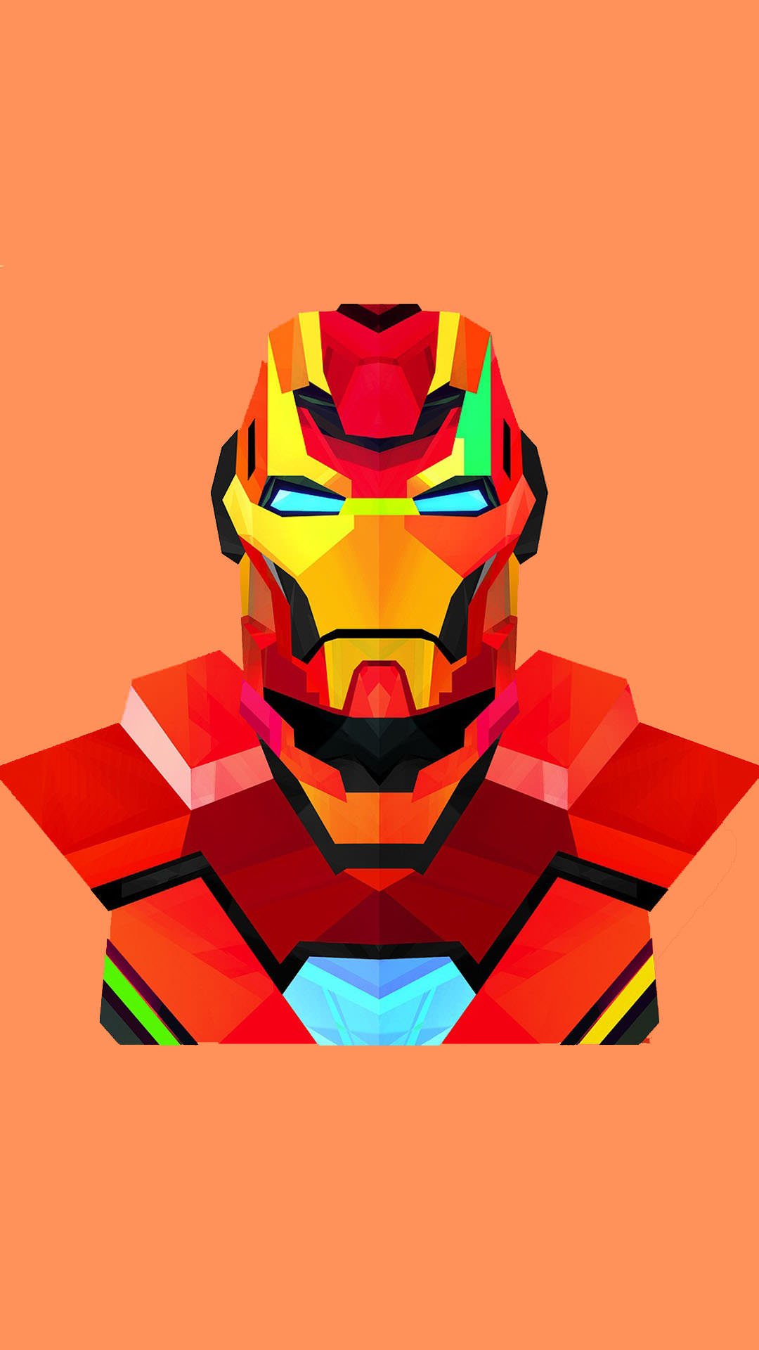 Iron Man Creative Abstract Art Wallpapers