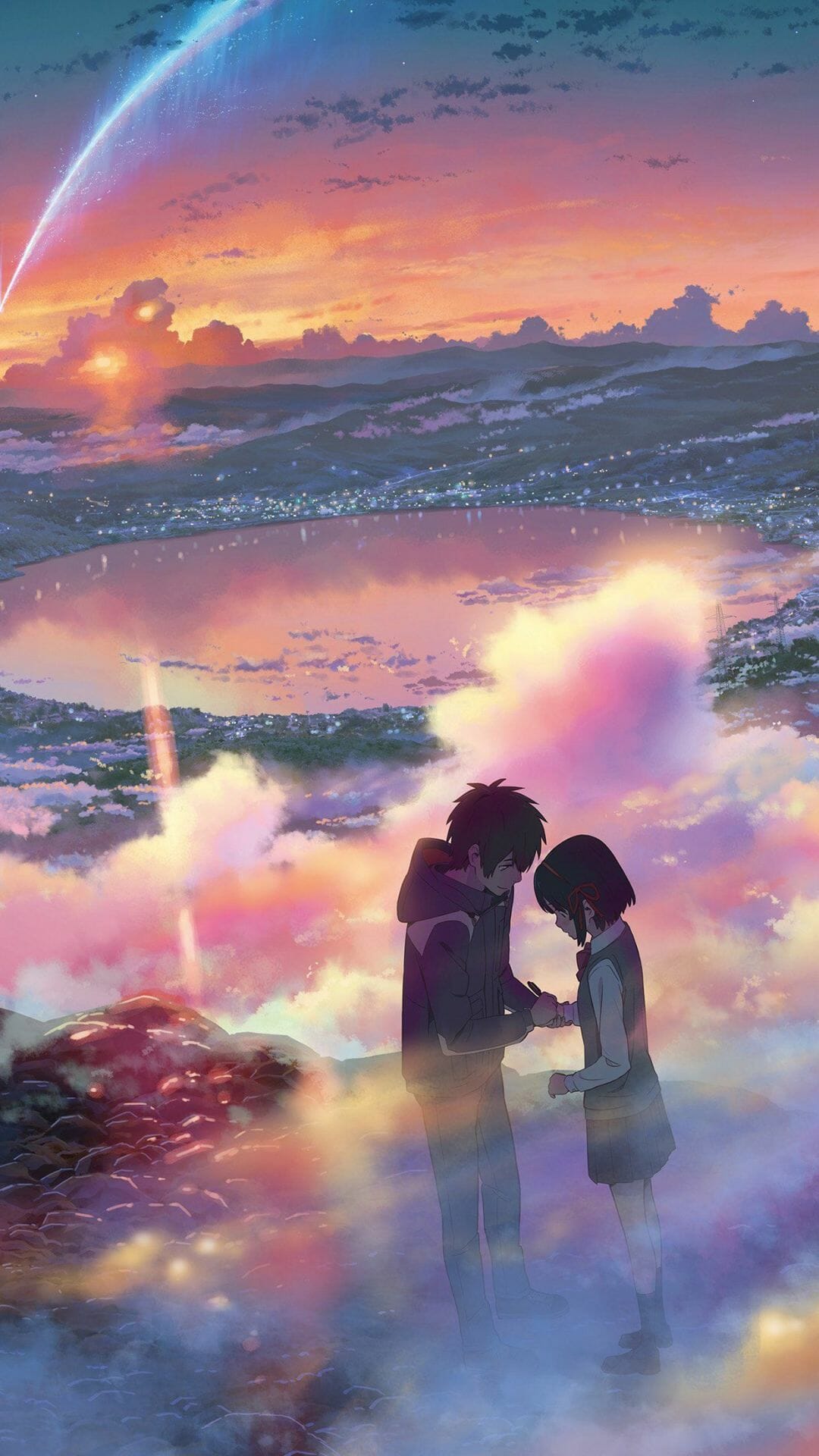 Your Name Anime Abstract Painting Wallpapers