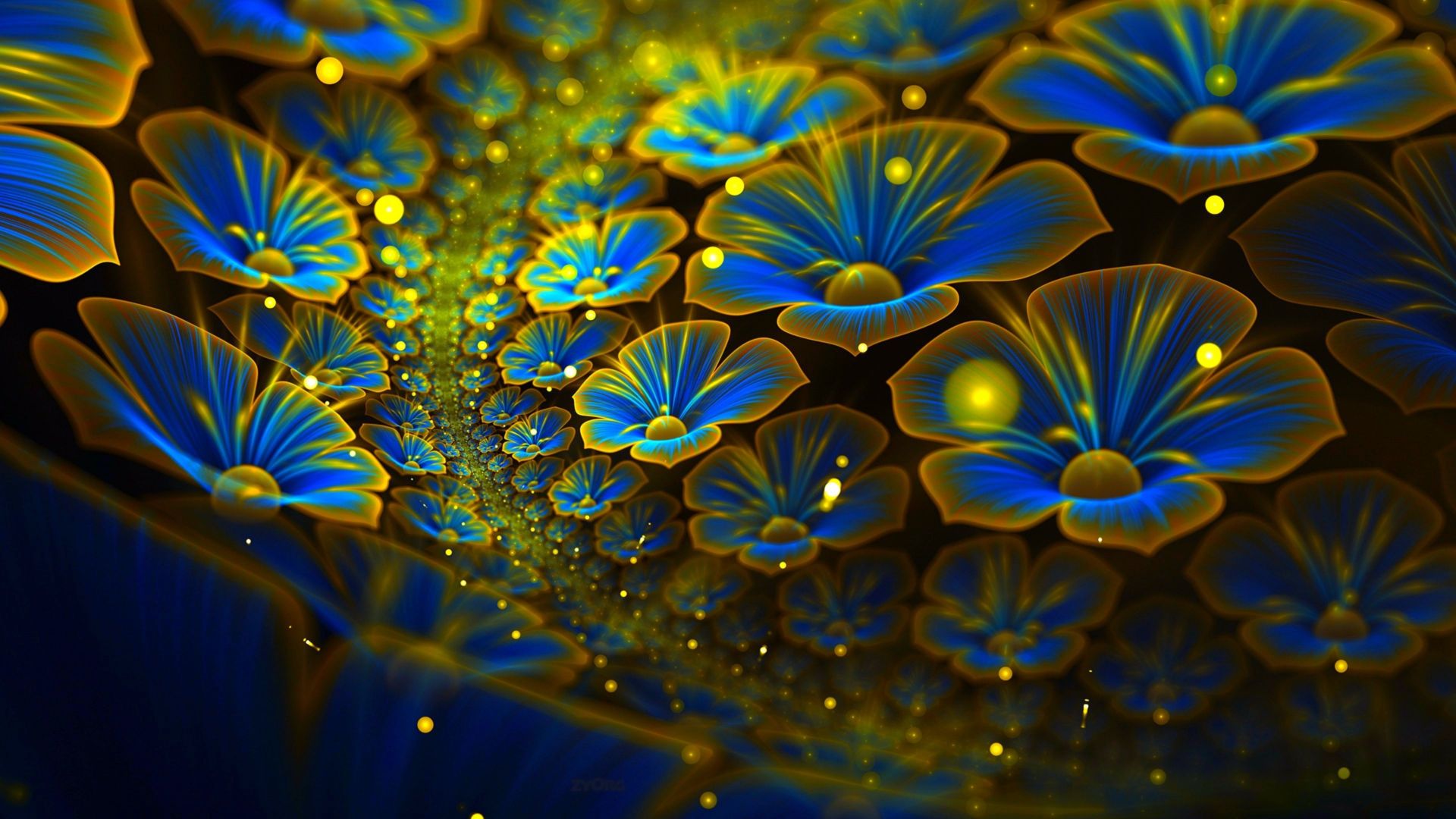 3D Abstract Flower Wallpapers