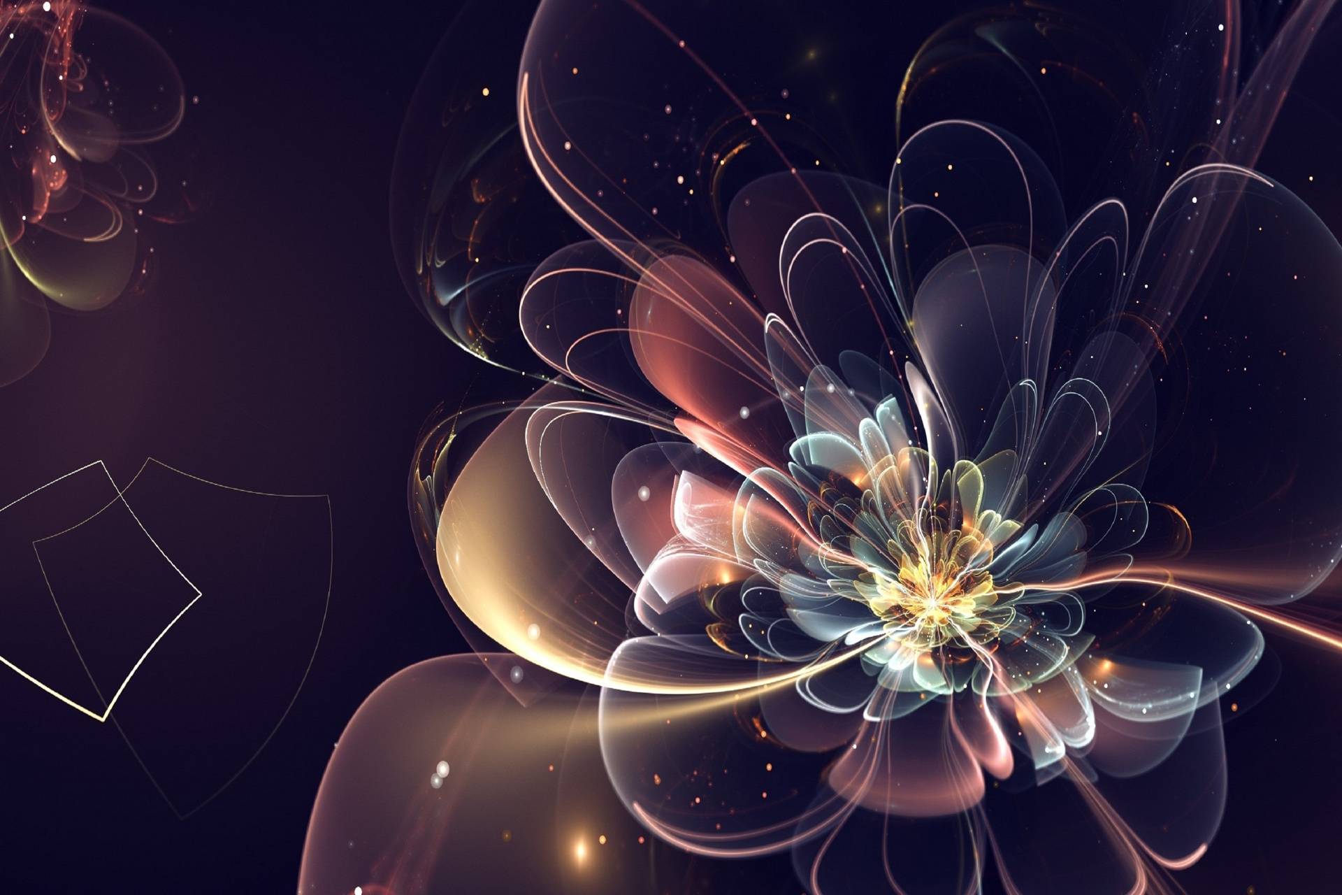 3D Abstract Flower Wallpapers