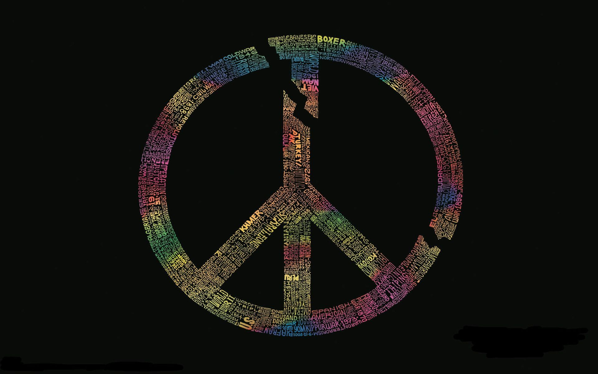 Peace Logo Abstract Wallpapers