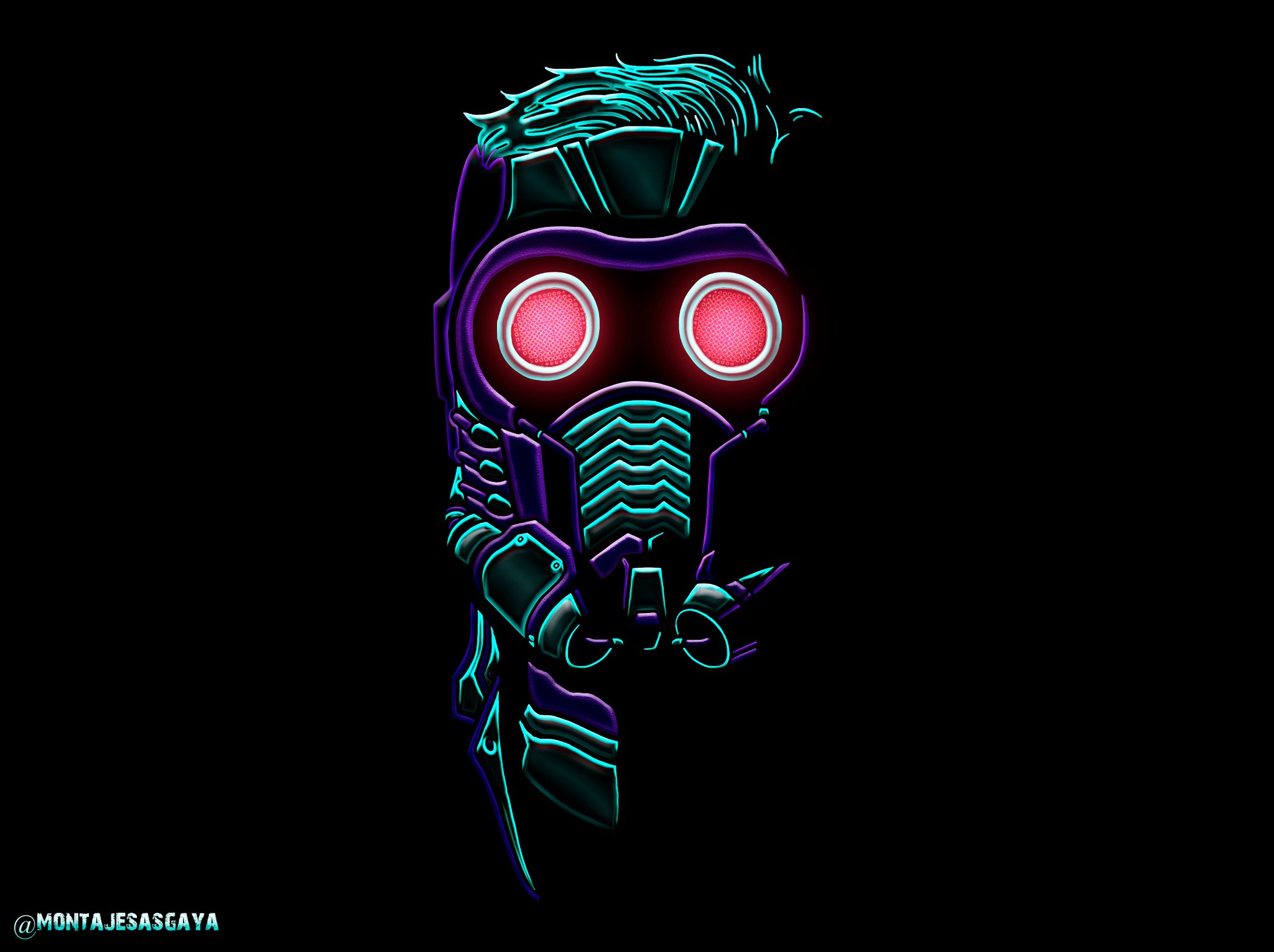 Star Lord Colorful Wallpapers