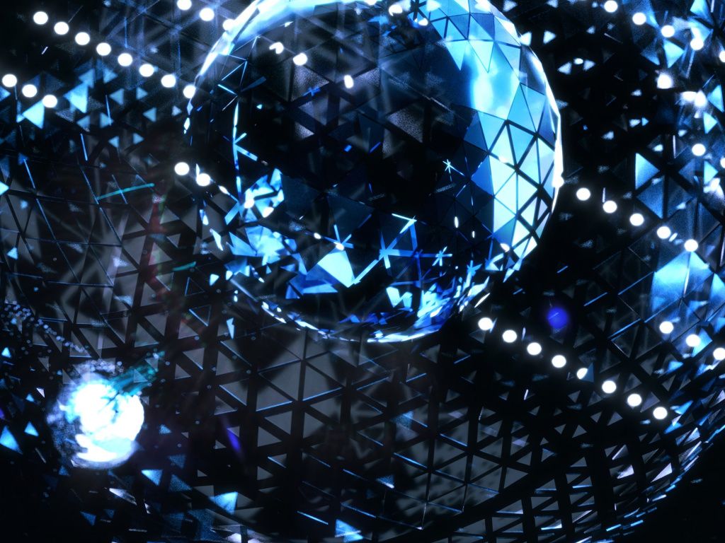 Abstract Disco Ball Wallpapers