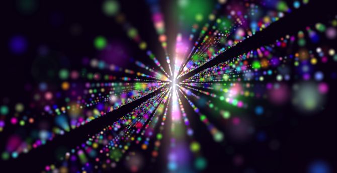 Abstract Laser Wallpapers